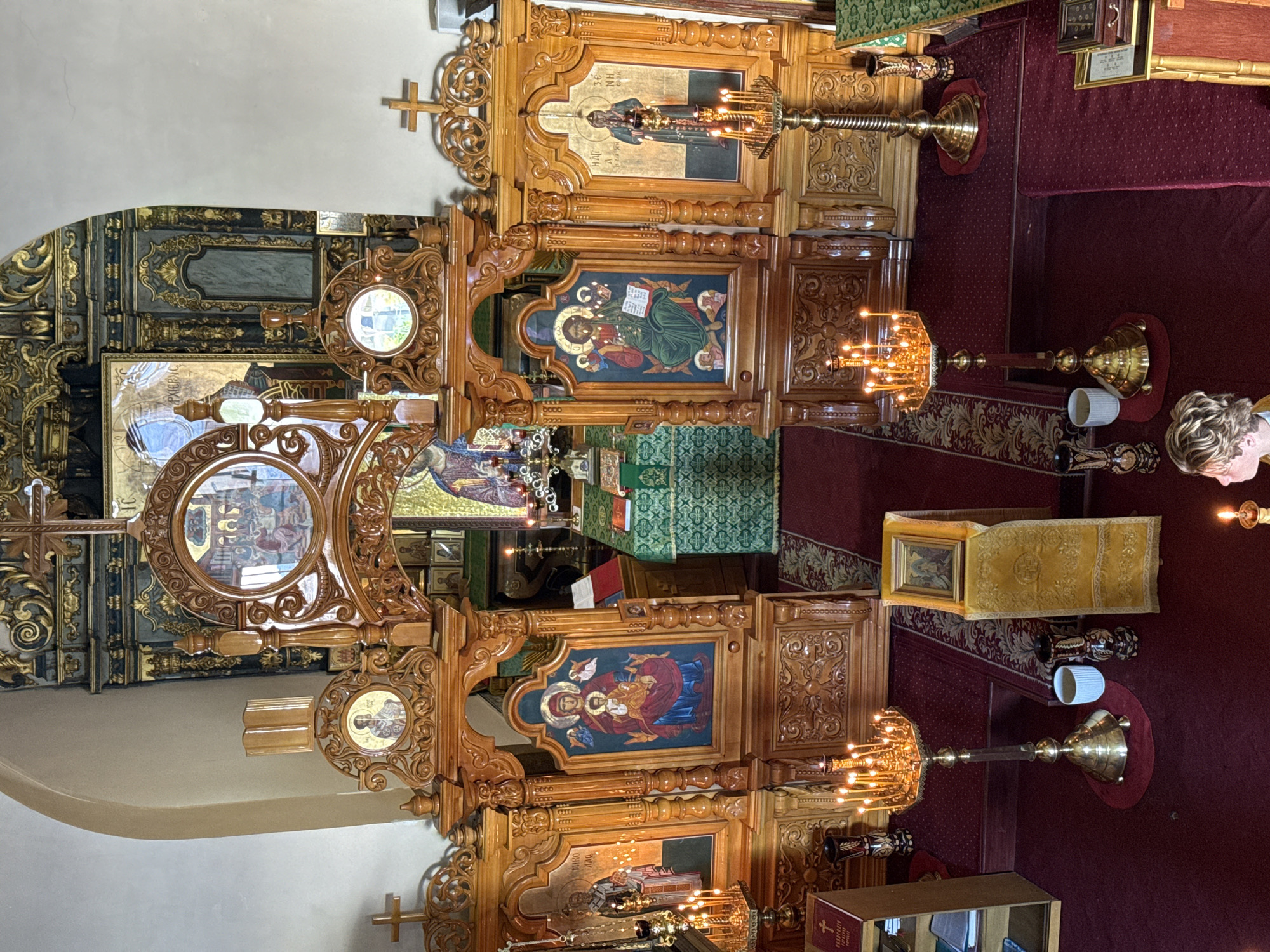 Orthodox church ceremony in Faro, Portugal