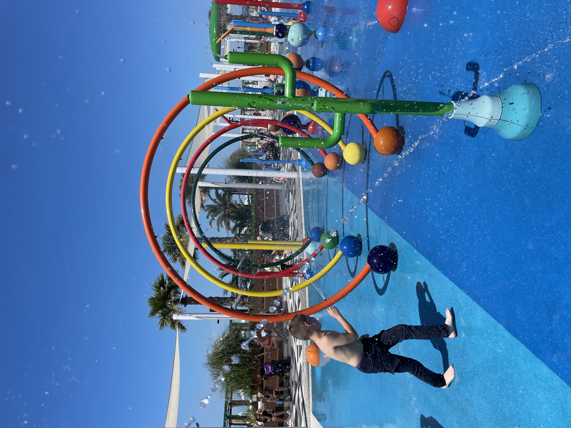 Morning leisure activities documented across sunny Sochi resort areas