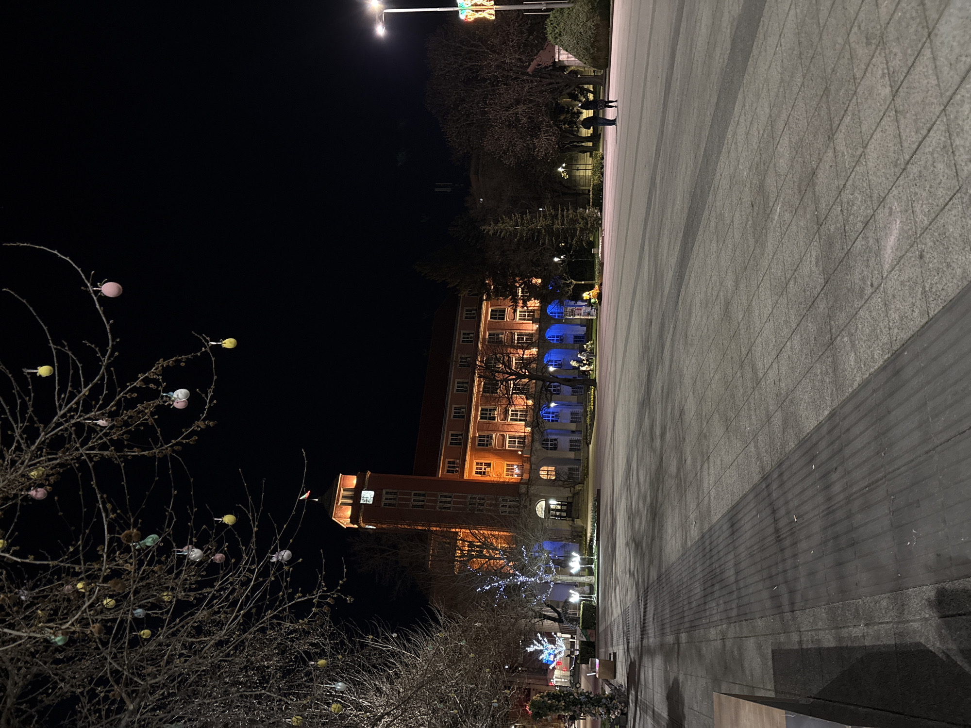 Evening event staged in central Pleven, Bulgaria plaza