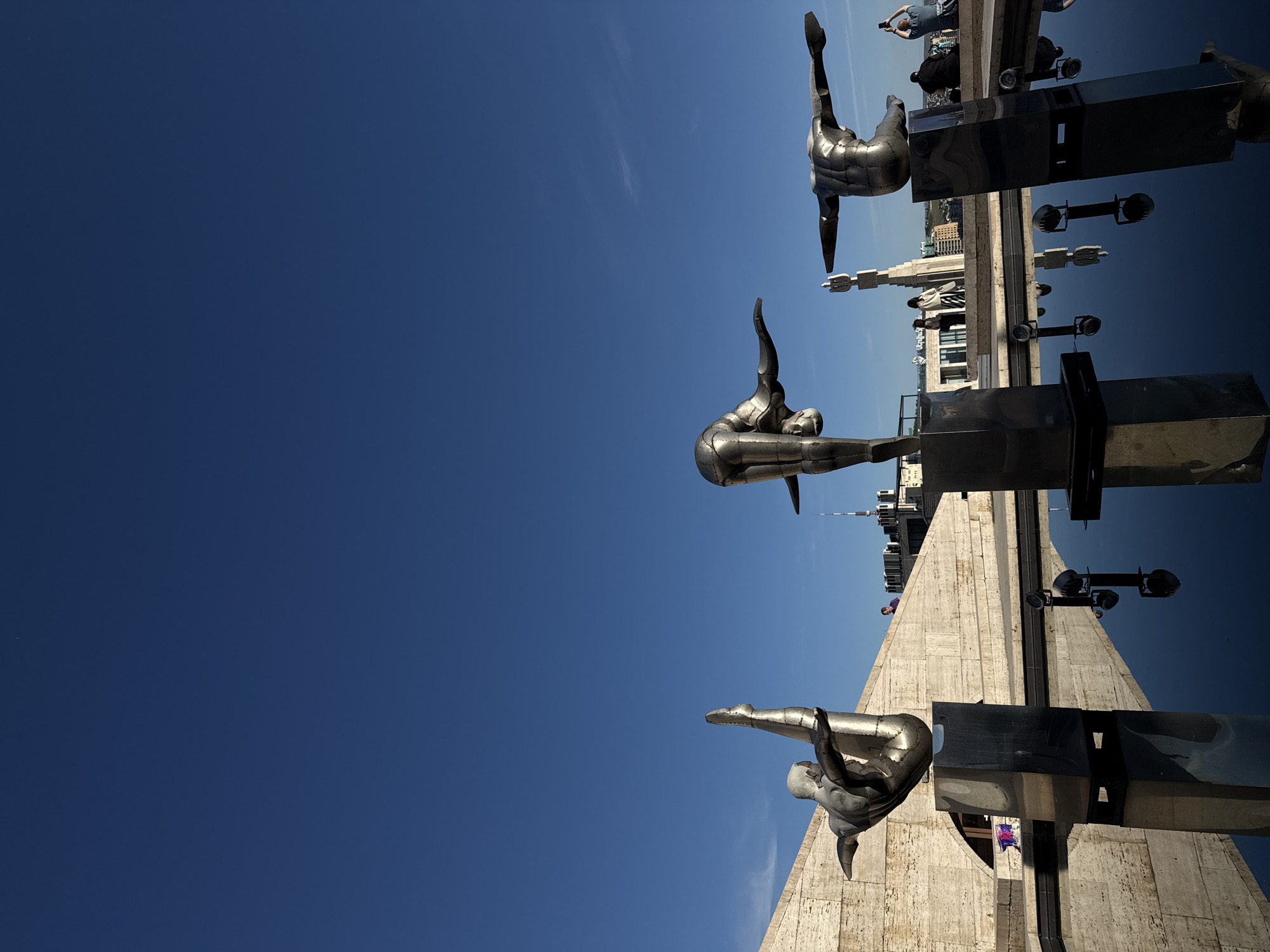 Designer works on 3D project at Yerevan's Cascade complex