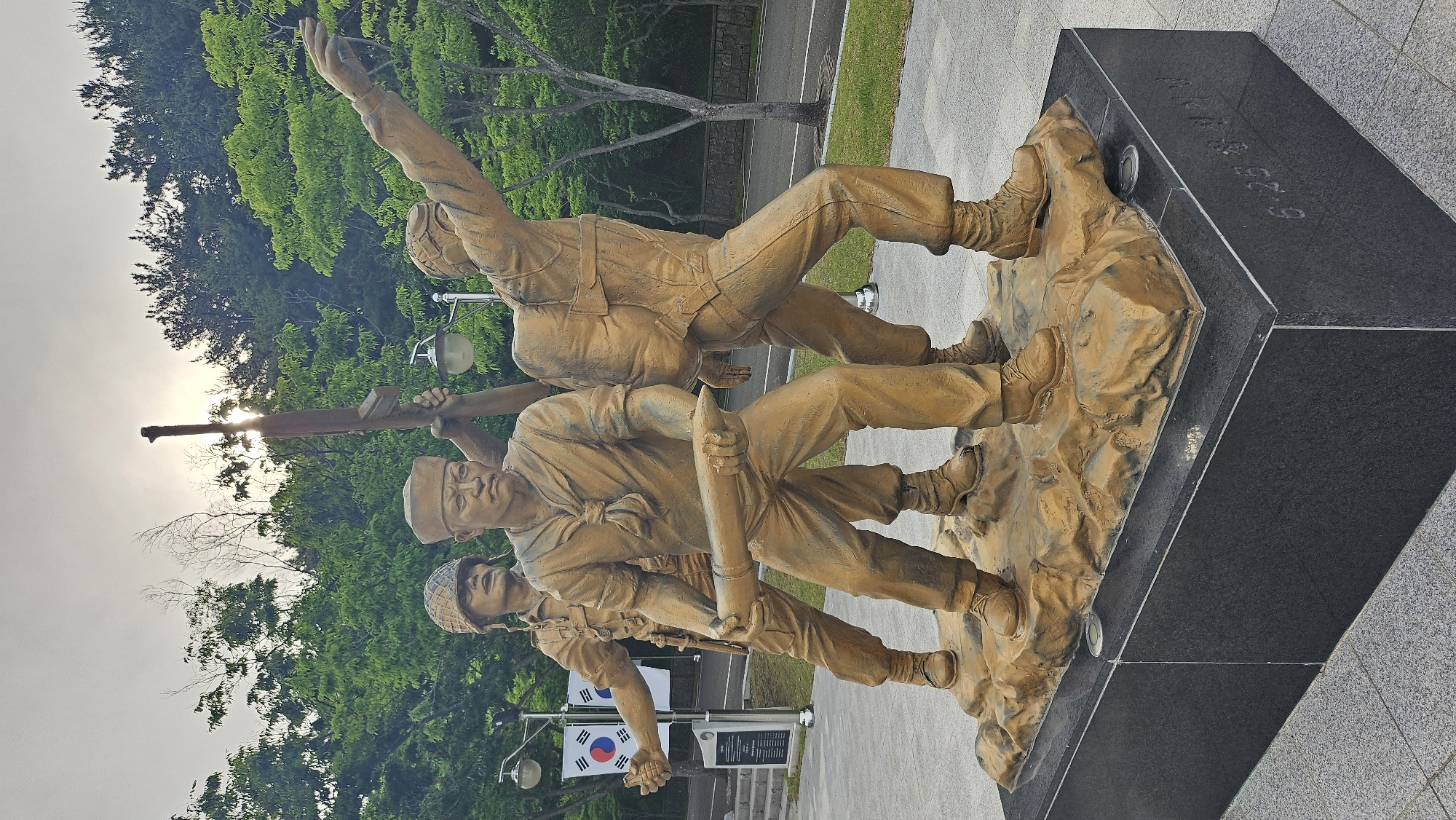 Witness documents war memorials, peace monuments at Ulsan Grand Park
