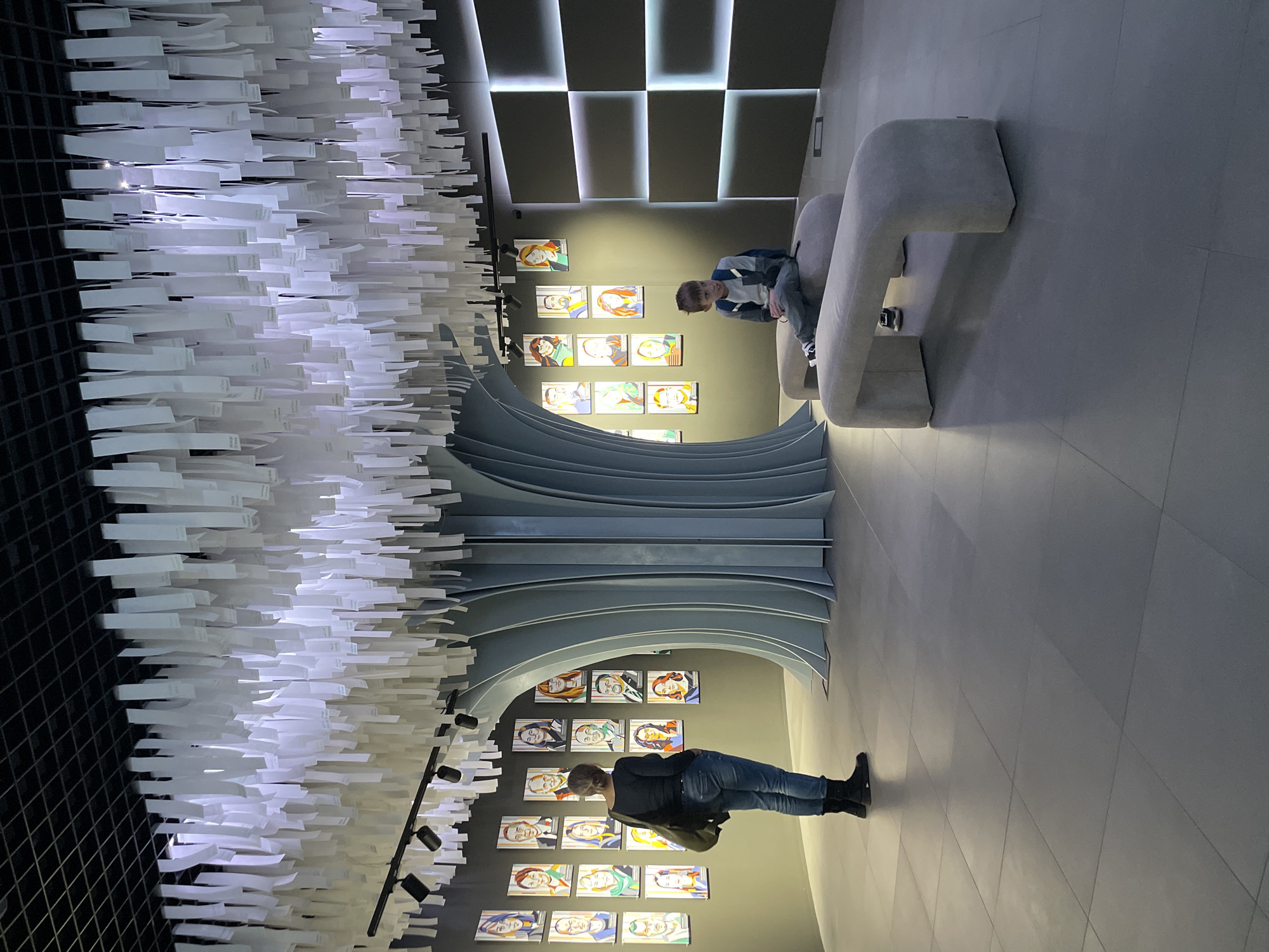 Visitor tours Buran Interactive Museum exhibits in Moscow