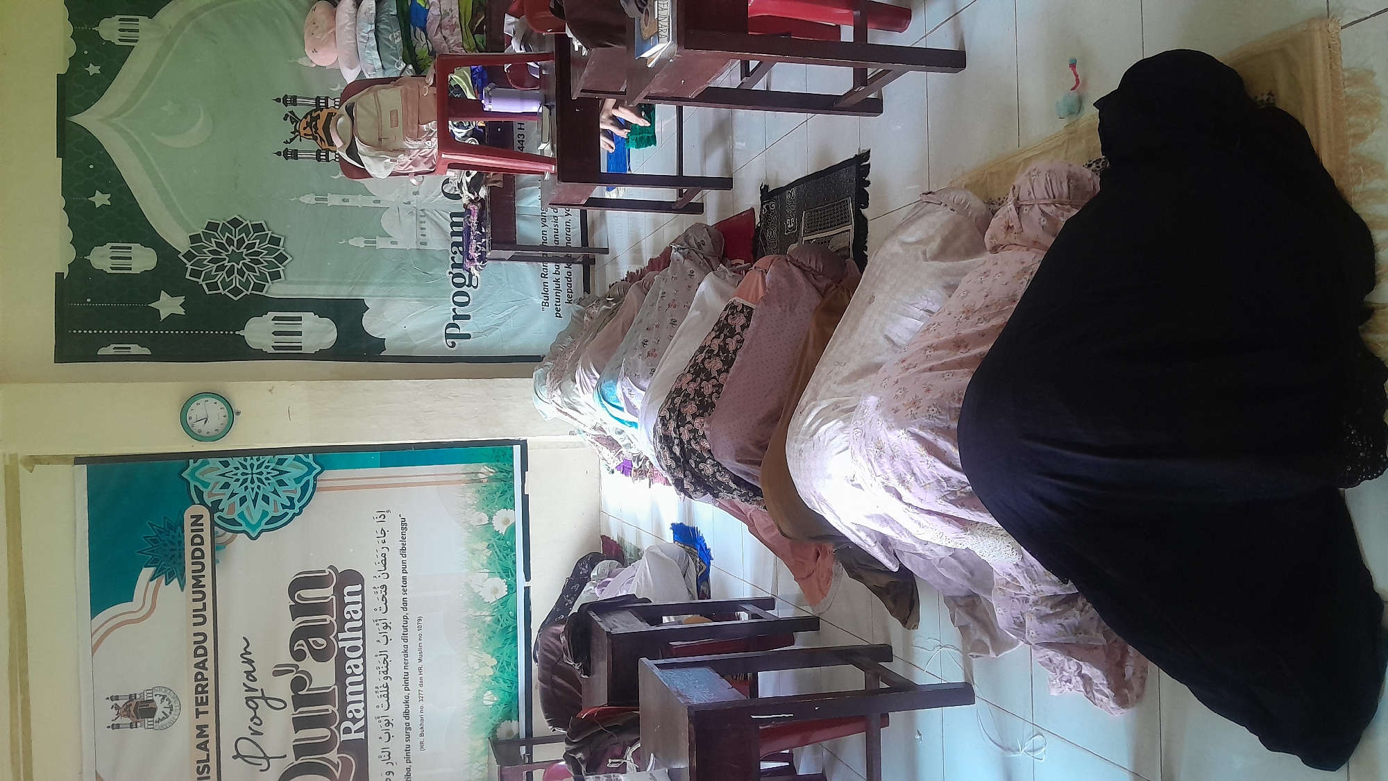 Daily prayers and school activities documented in Lhokseumawe