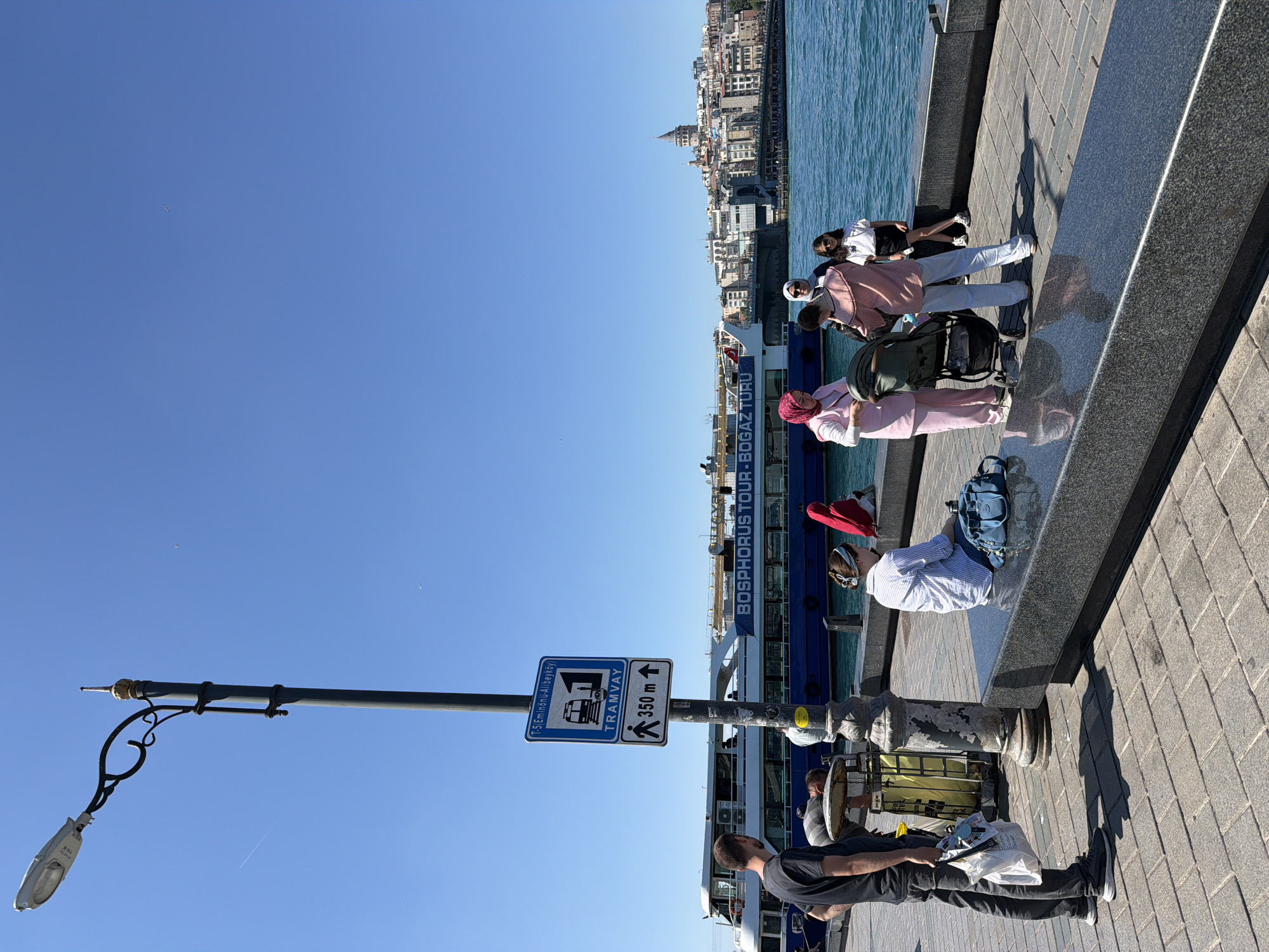 Ordinary afternoon life along Istanbul's Bosphorus captured by witnesses