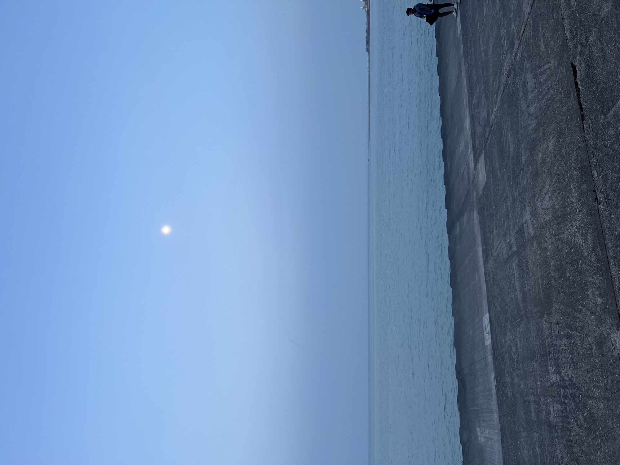 Chicagoans enjoy lakefront activities at Navy Pier, Lake Michigan