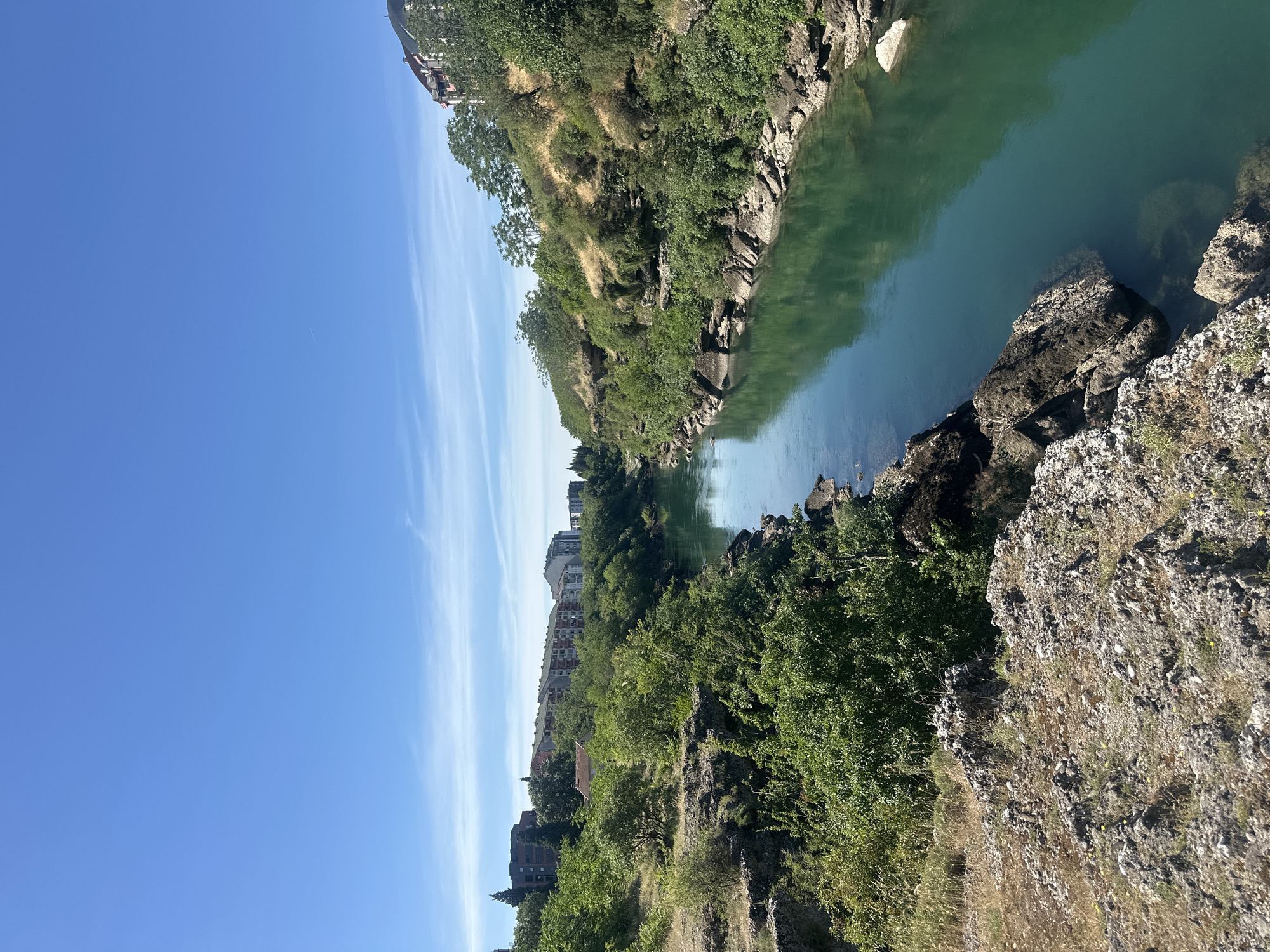 Morning stroll along Podgorica's Morača River and graffiti wall