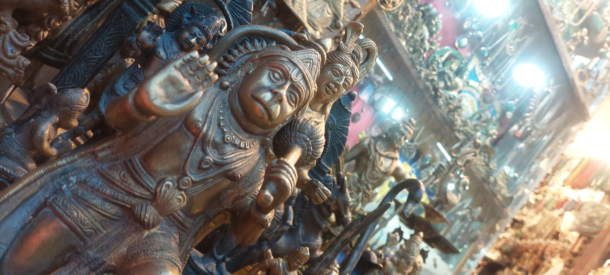 Street life and traditional craft in Vashisht, Himachal Pradesh
