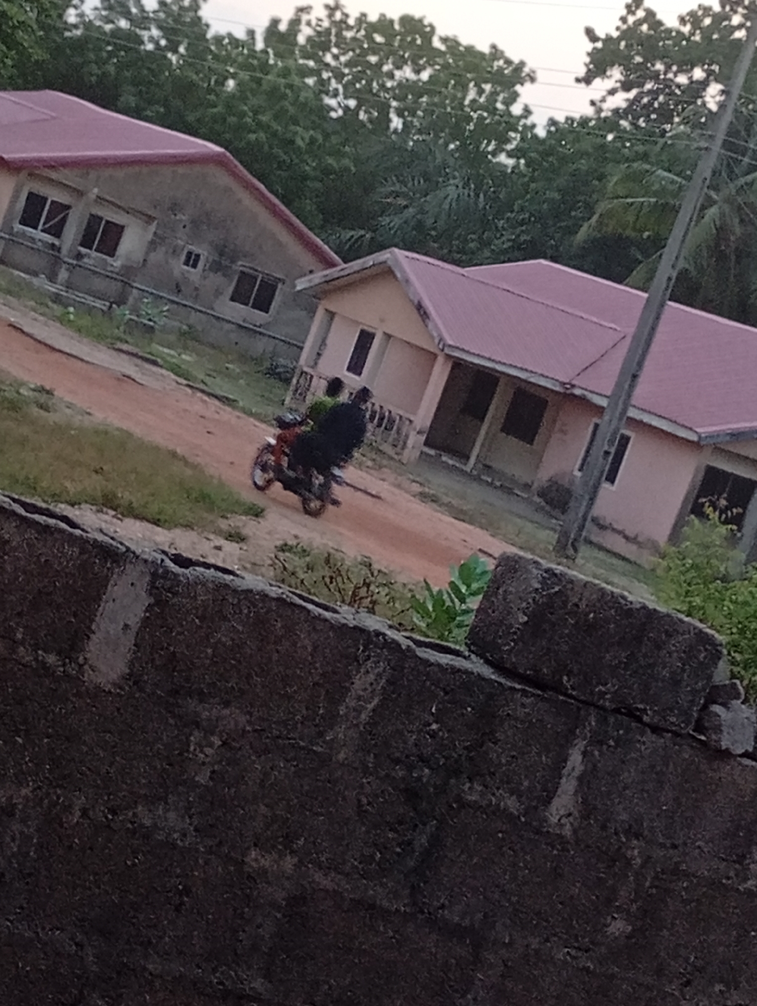 Daily life captured in unknown residential district