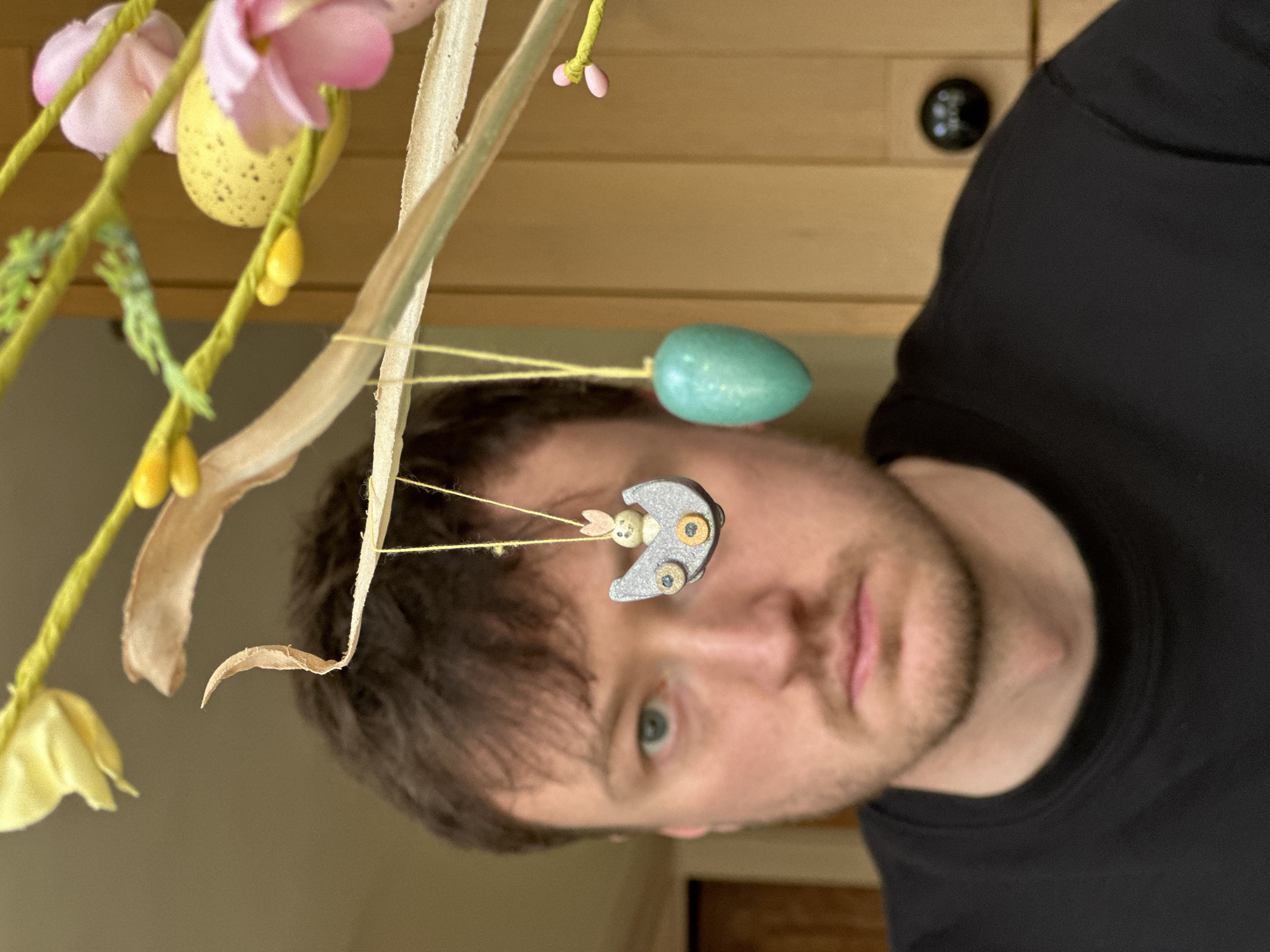 Easter decorations and spring flowers spotted in Kent countryside