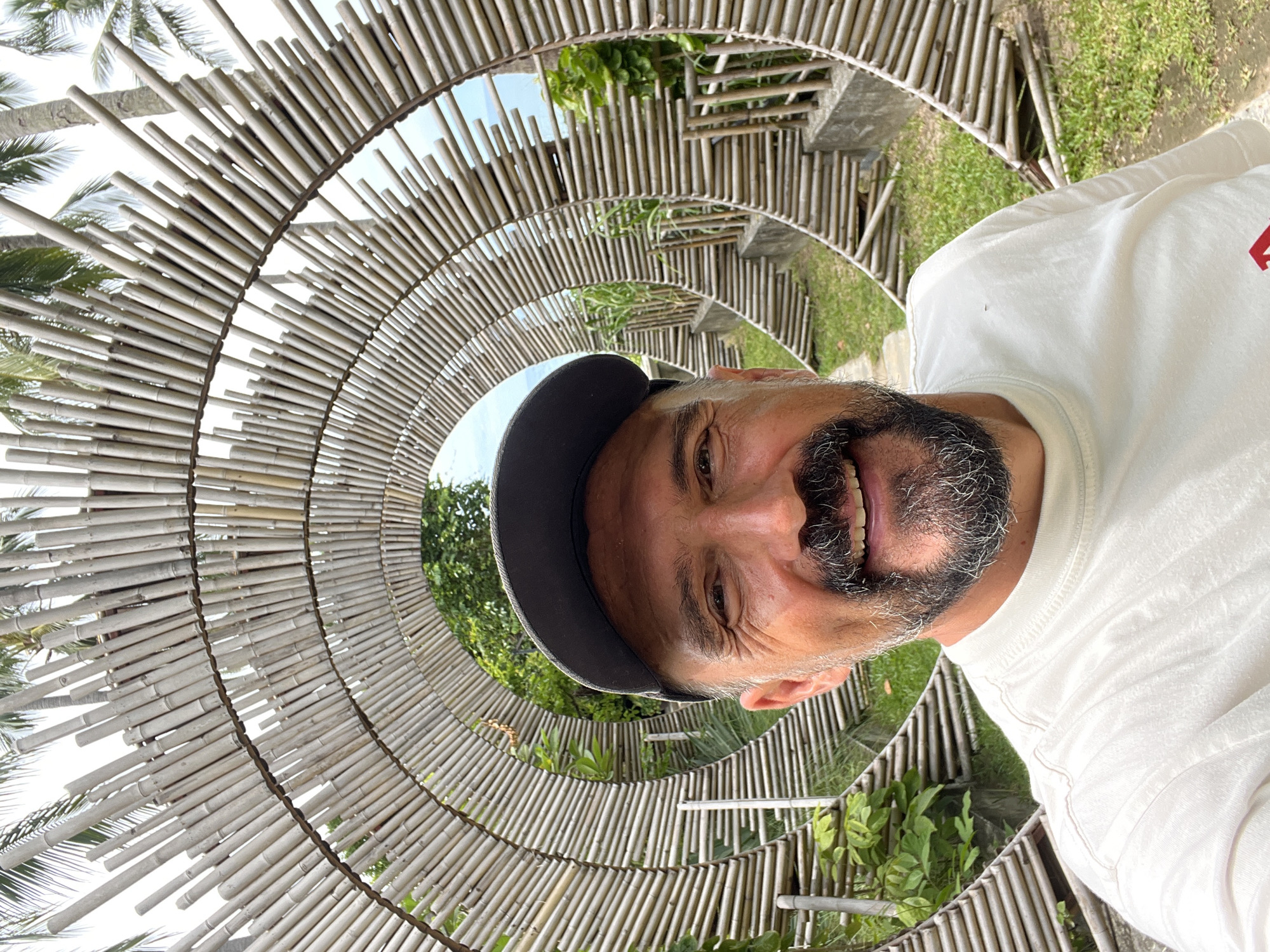 Morning at a rustic tropical venue in Baan Chaweng Noi