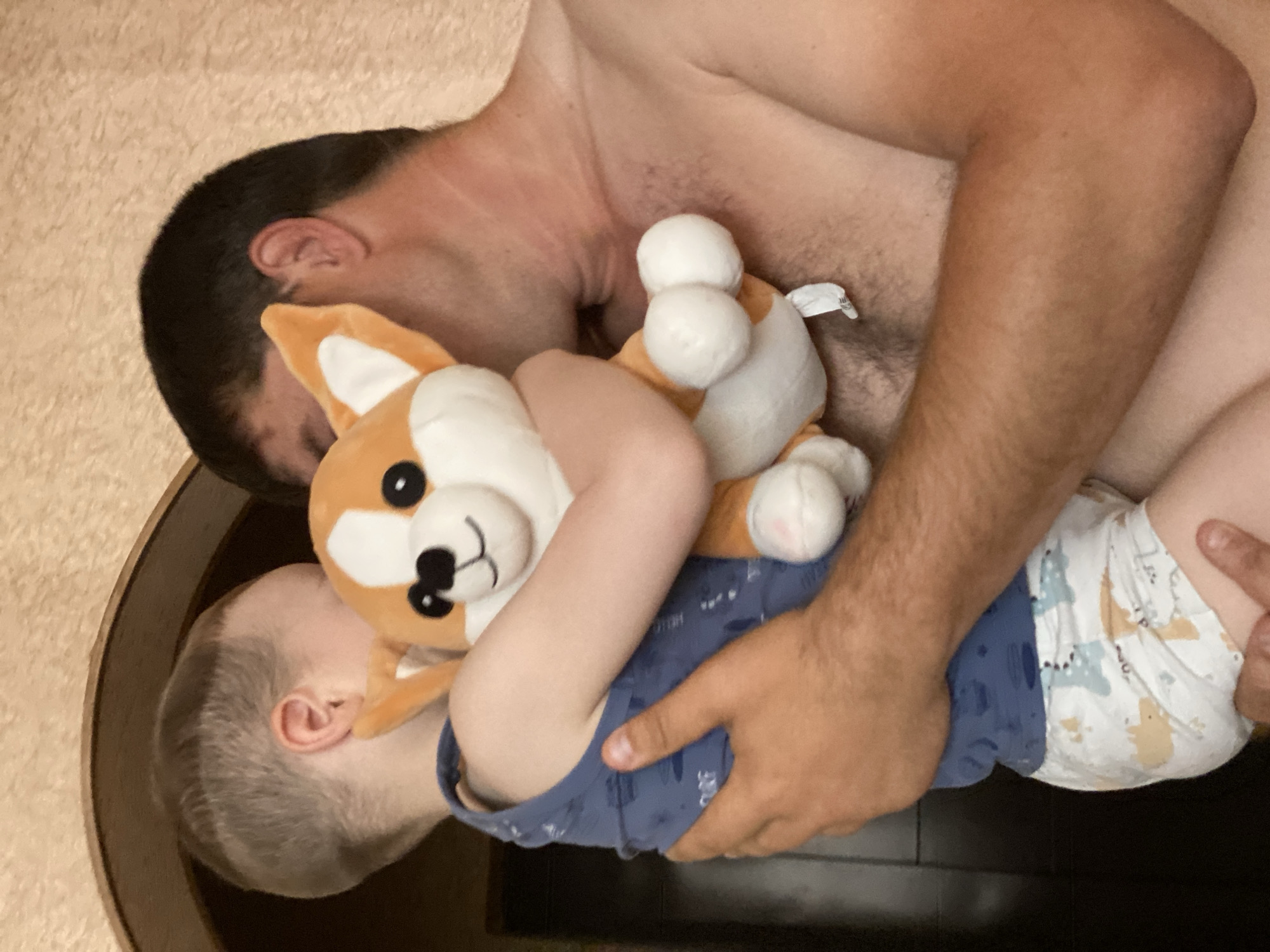 Private family moments documented in Sochi residence early morning