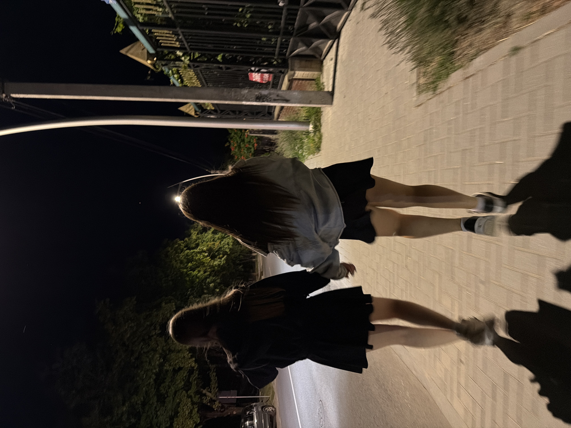 Evening stroll through Strășeni streets, Moldova