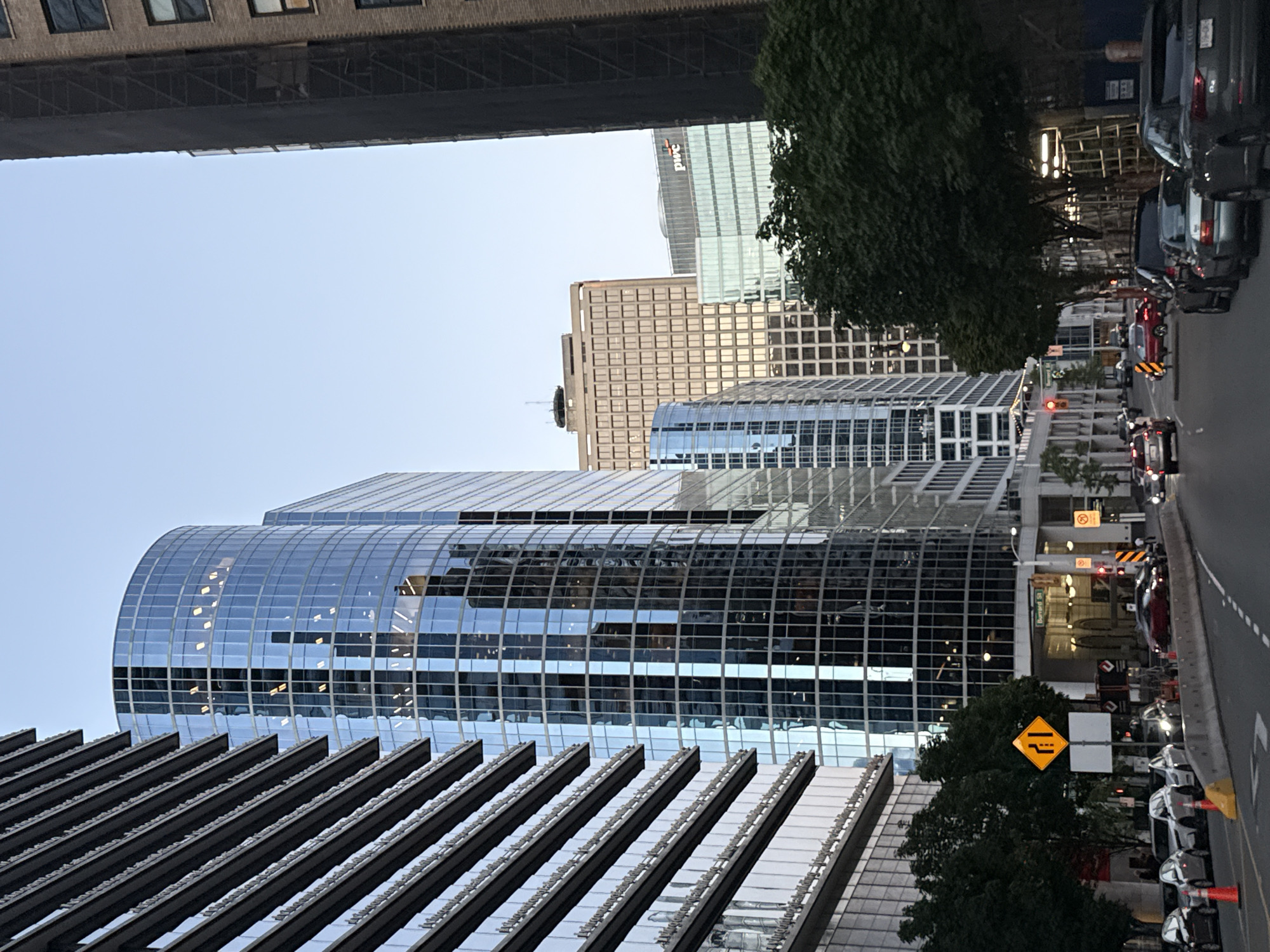 Dawn street documentation captures downtown Vancouver urban landscape