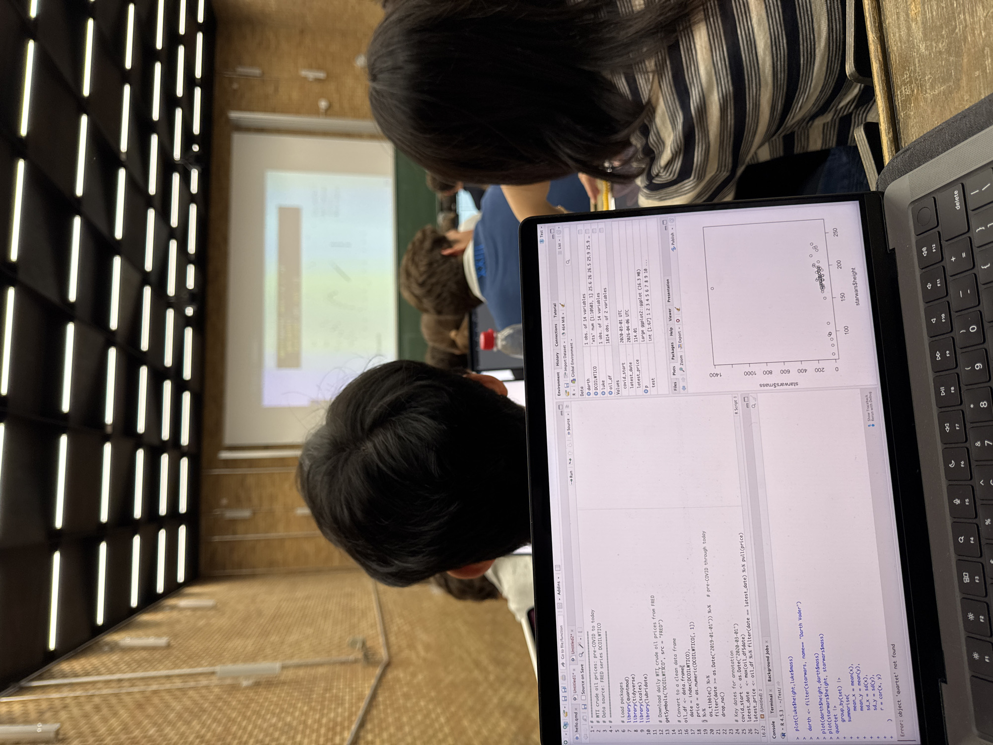 Classroom scene documented in Munich during midday session