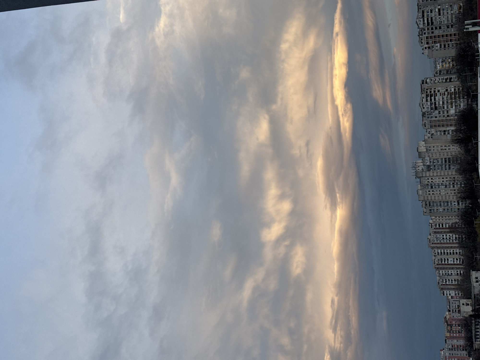 Sunset cityscape views documented across Plovdiv, Bulgaria