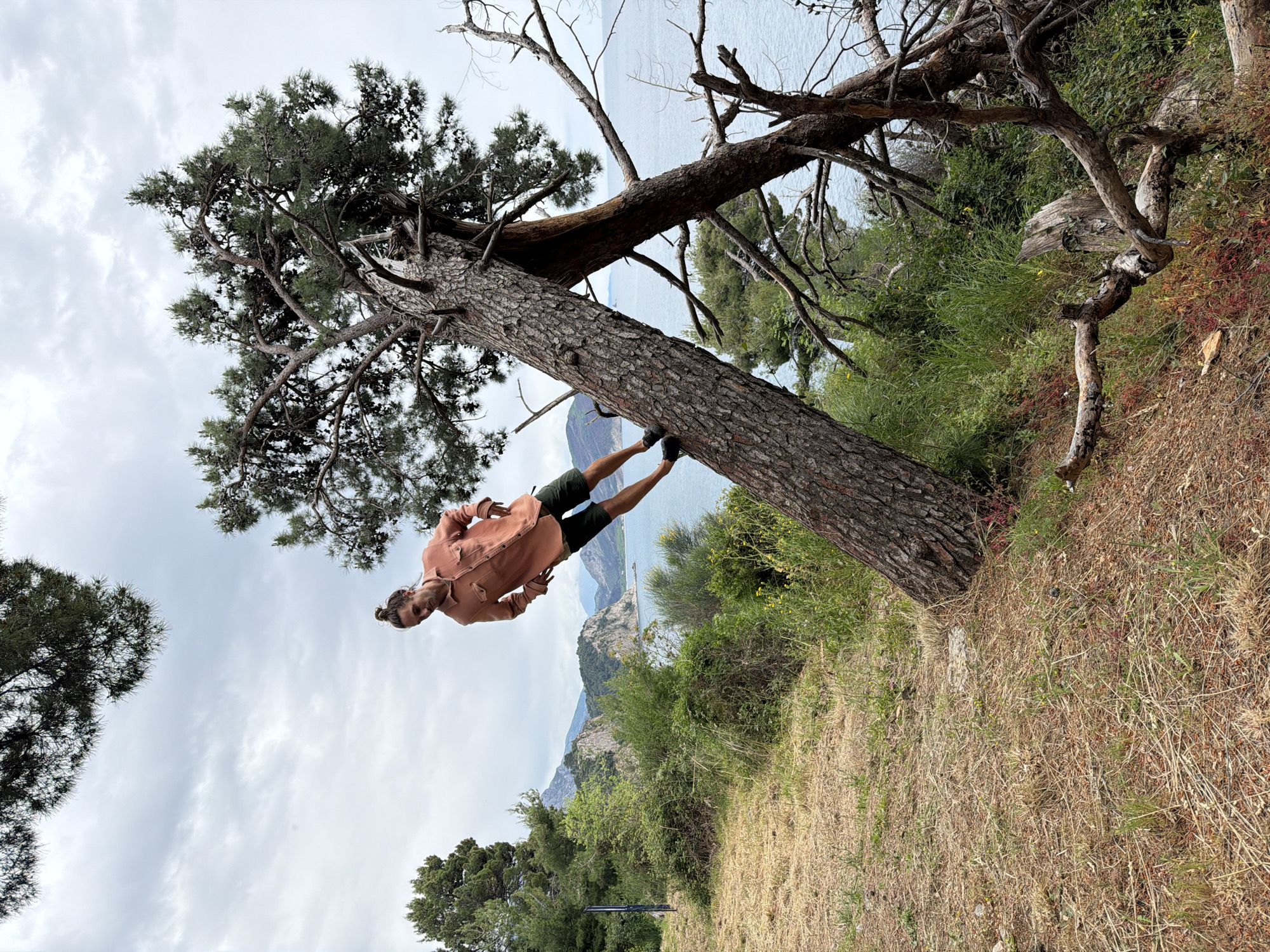 Parkour enthusiast performs tricks, poses in coastal Montenegro