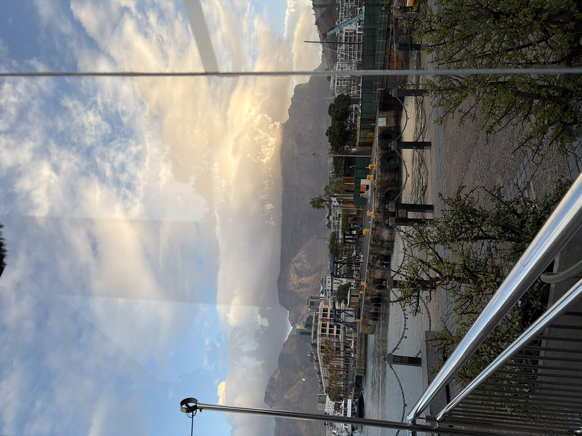 Afternoon scenes captured at Cape Town's V&A Waterfront