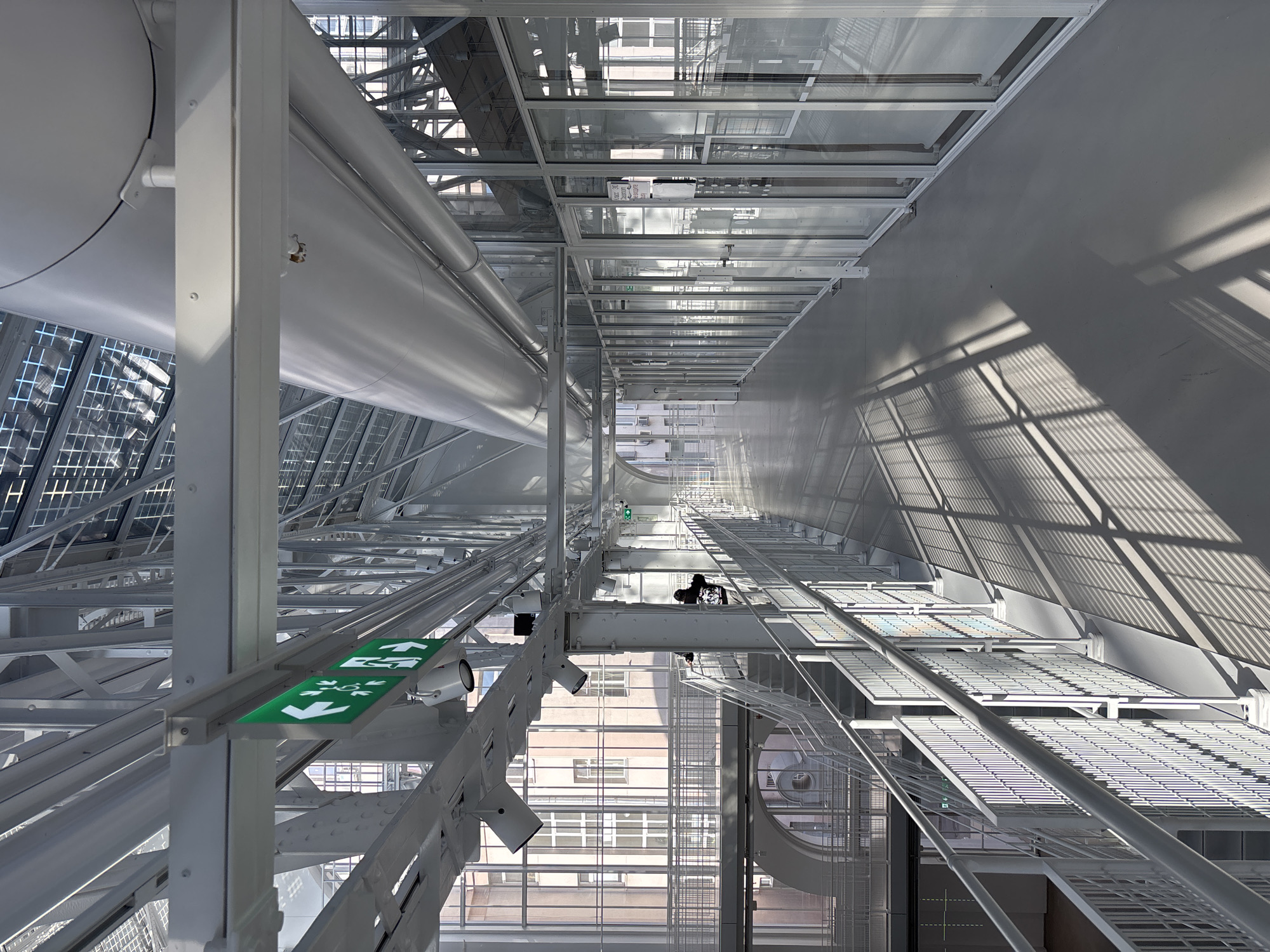 Interior architecture documented at Moscow cultural building