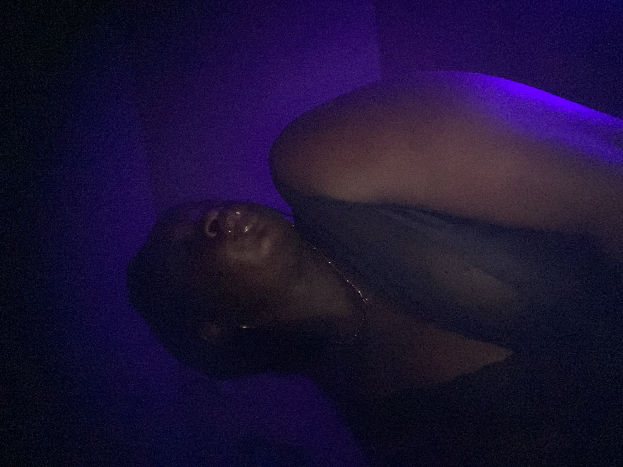 Quiet moments captured in purple light, Maigizo Nigeria