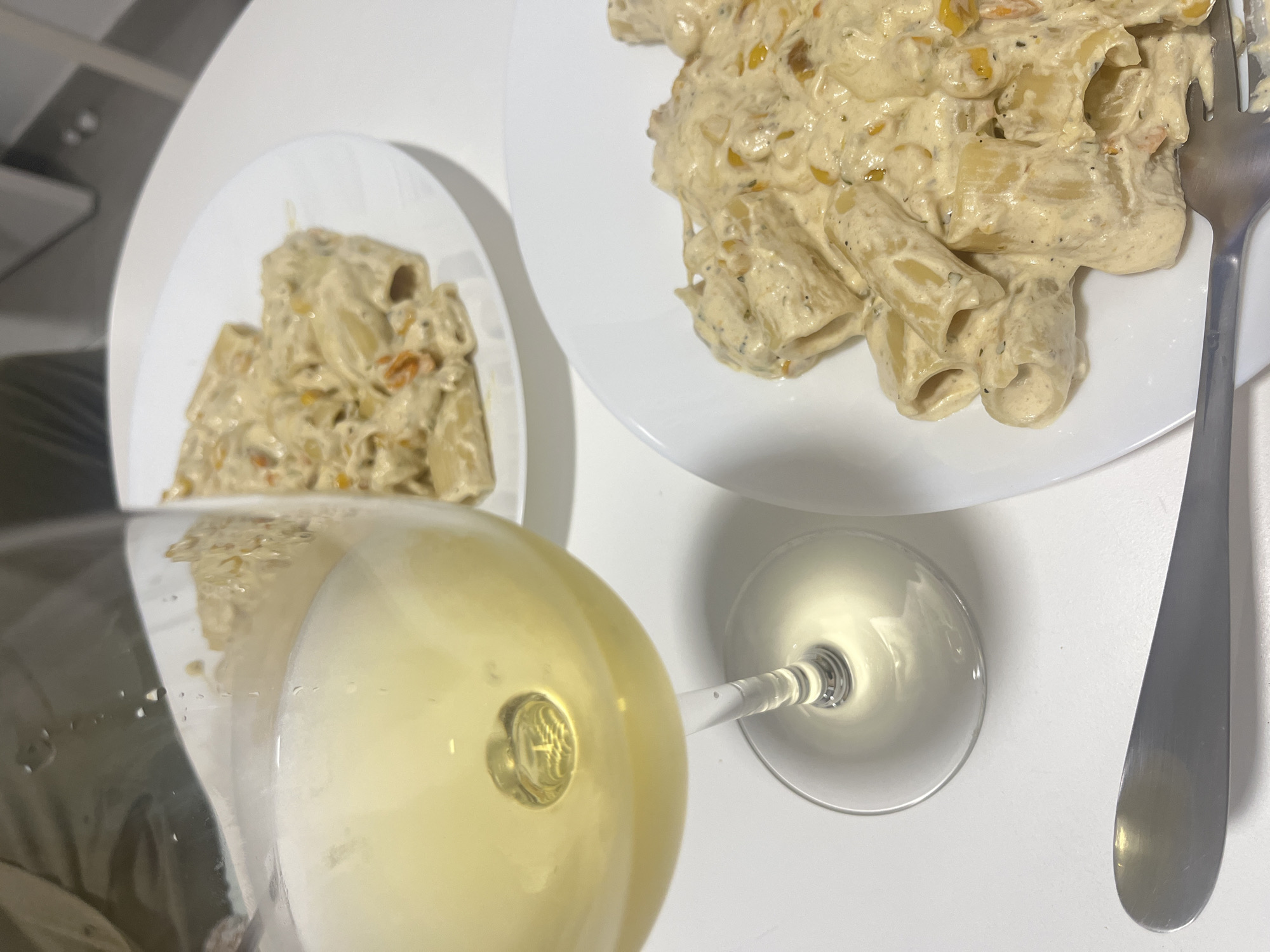 Dinner for two documented in Mogán, Spain