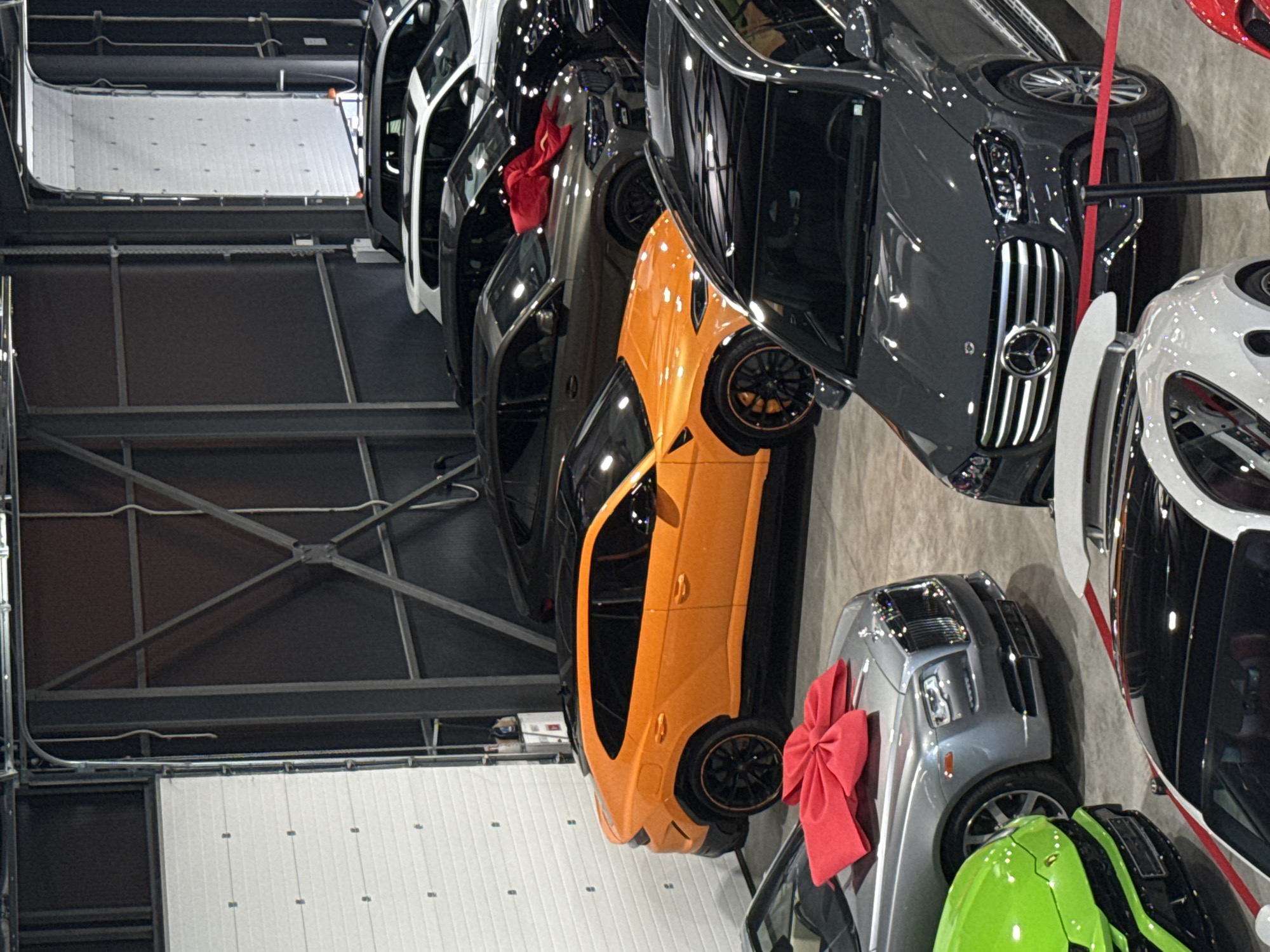 Luxury car showroom documented in Plovdiv, Bulgaria