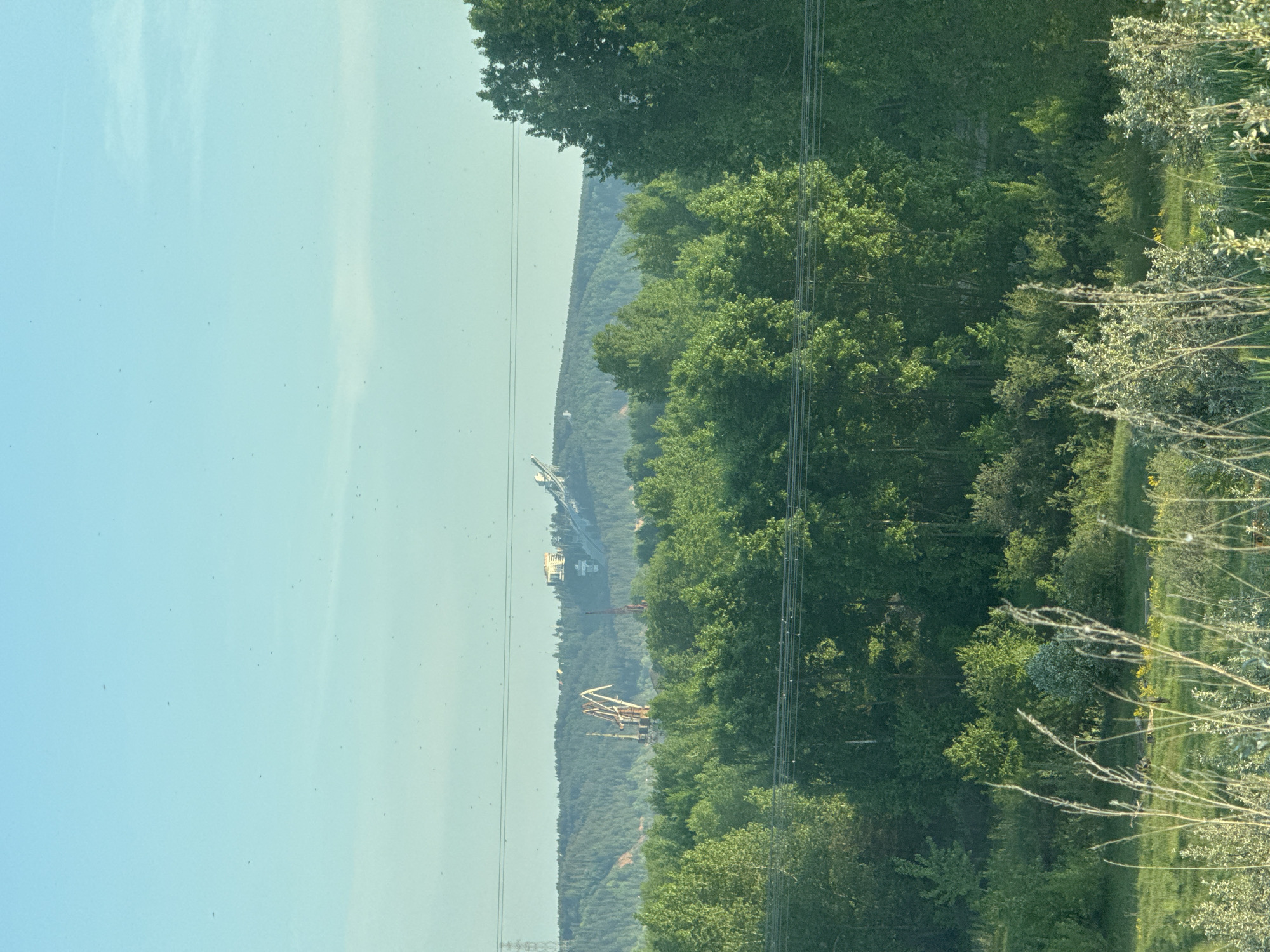 Clear skies observed over Noviy, Russia landscape