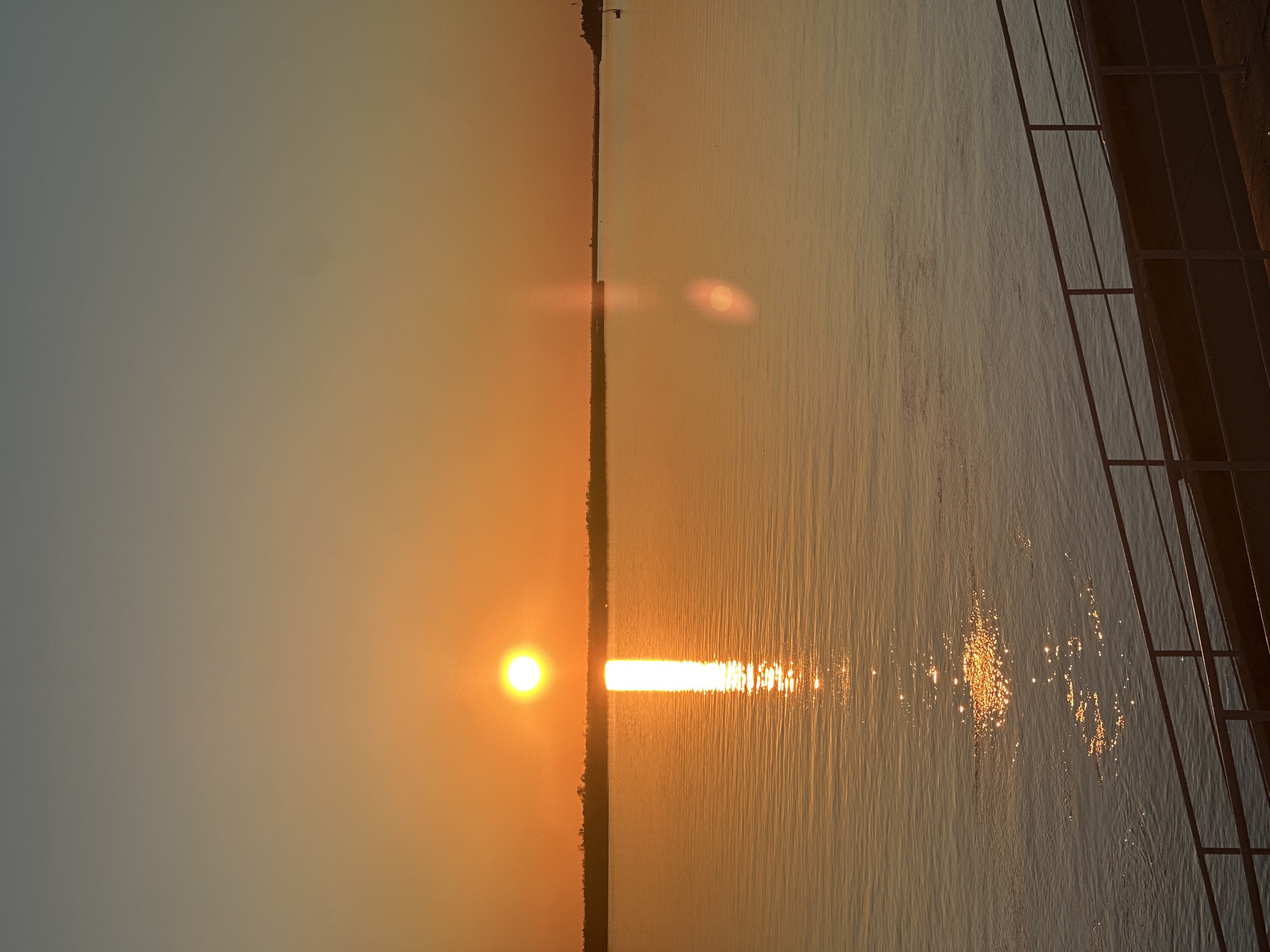 Sunset views and sunflower seeds in Khabarovsk