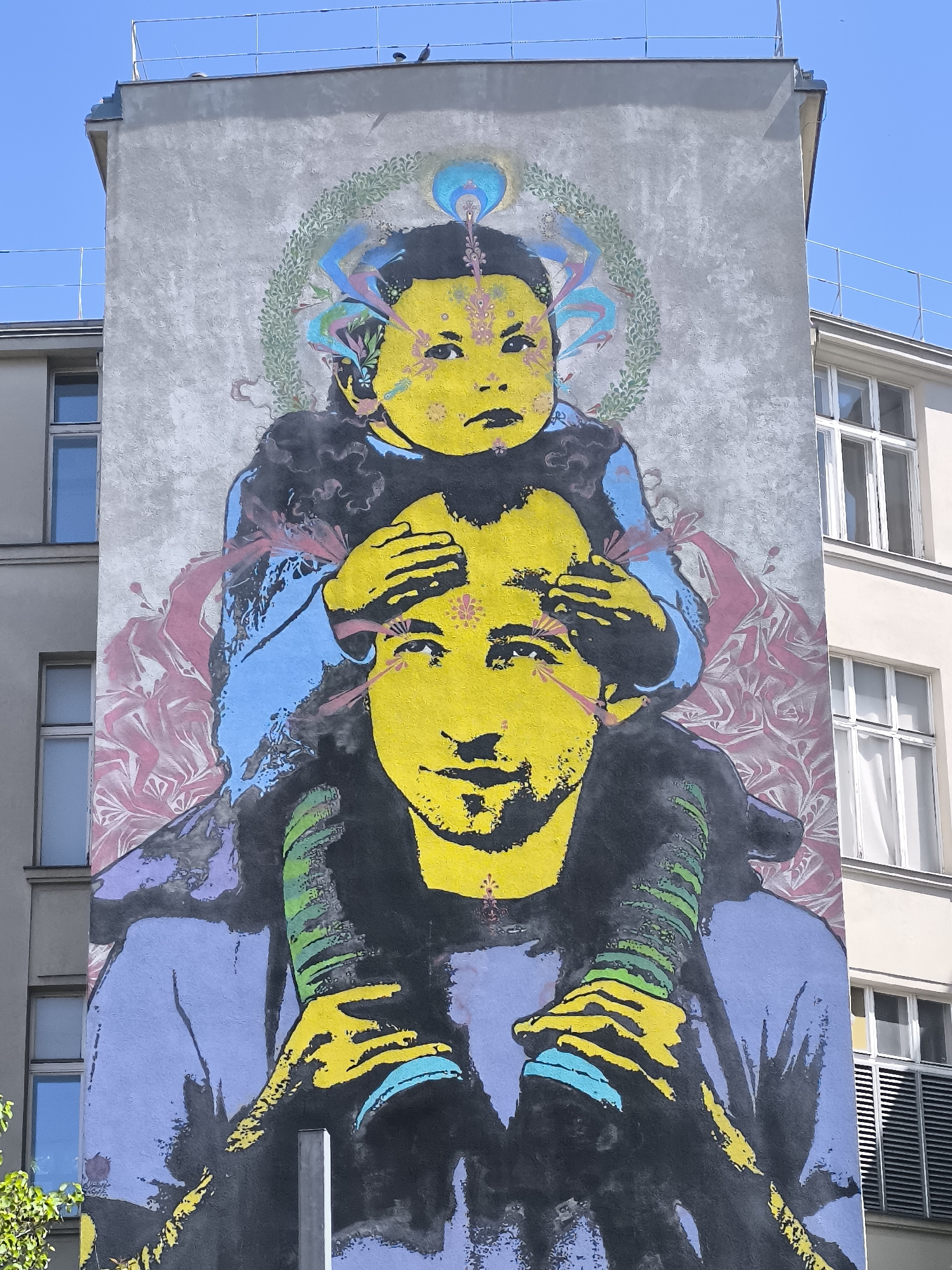 Vienna street art and architecture documented by witness