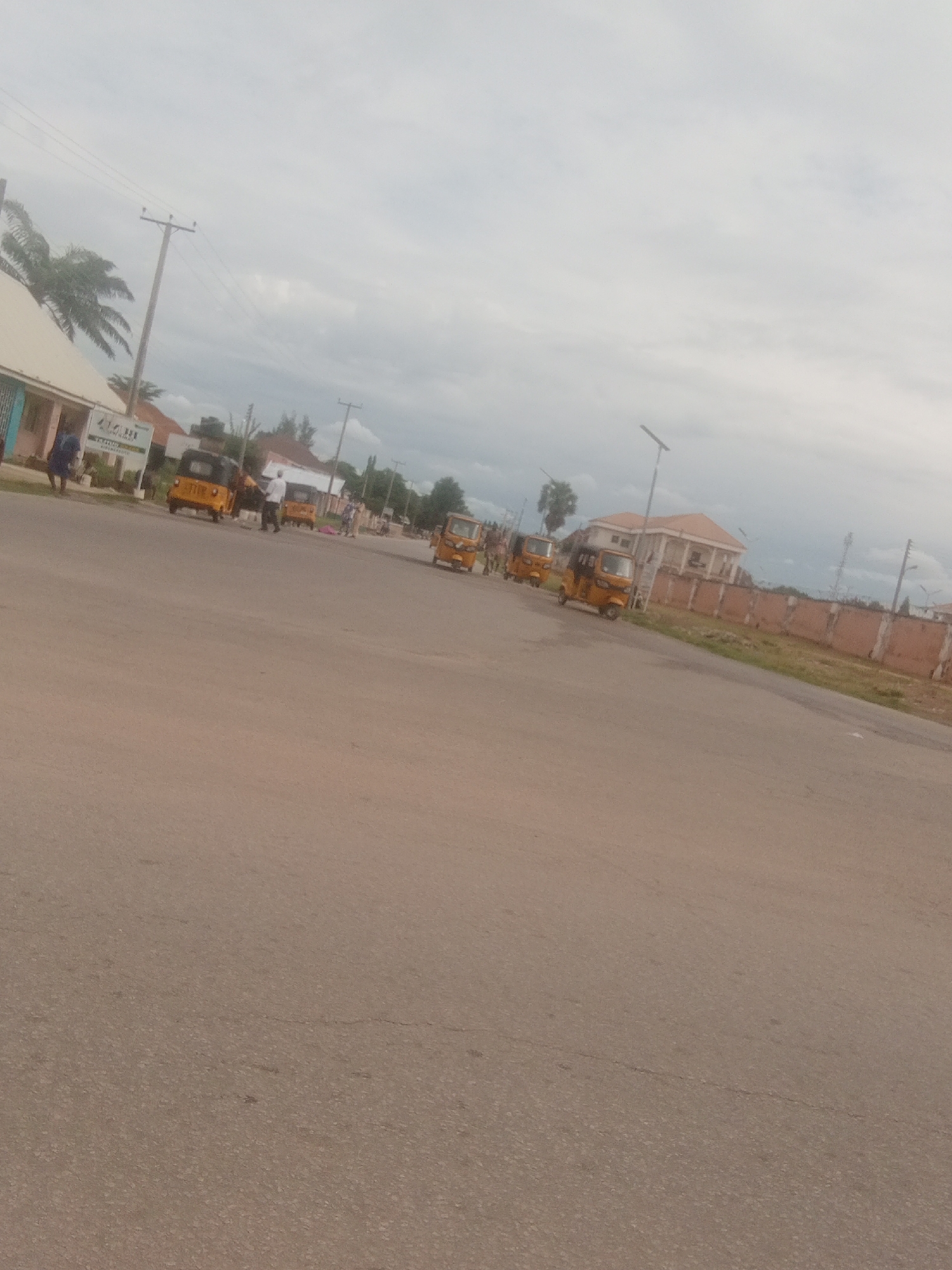 Inside and around Jalingo's Federal Agriculture Ministry office