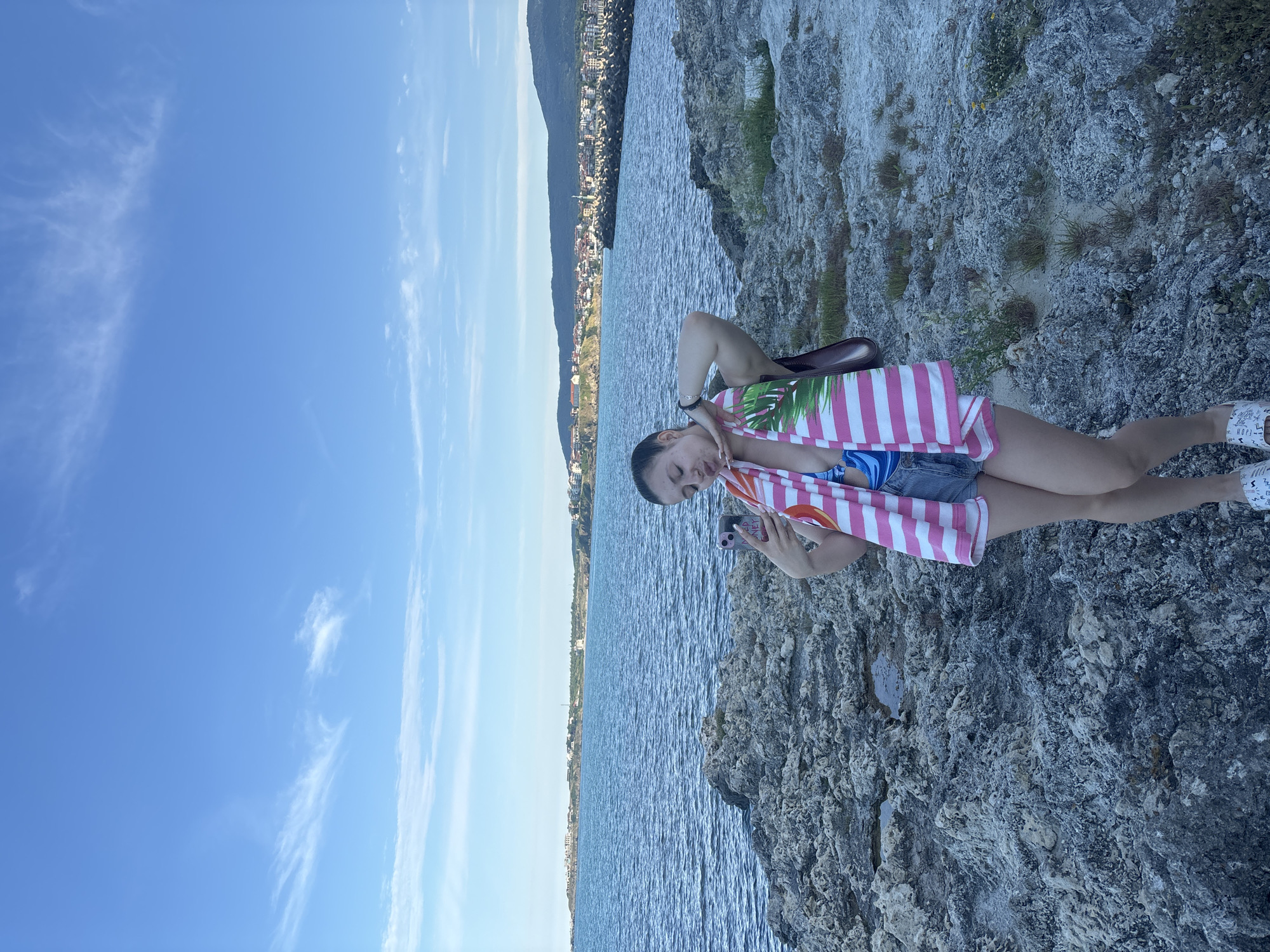 Afternoon to dusk on the Black Sea coast, Tsarevo