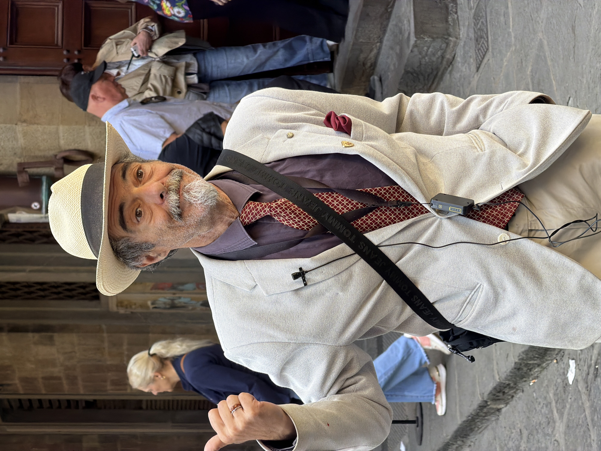 Daily life moments captured across Florence during morning hours