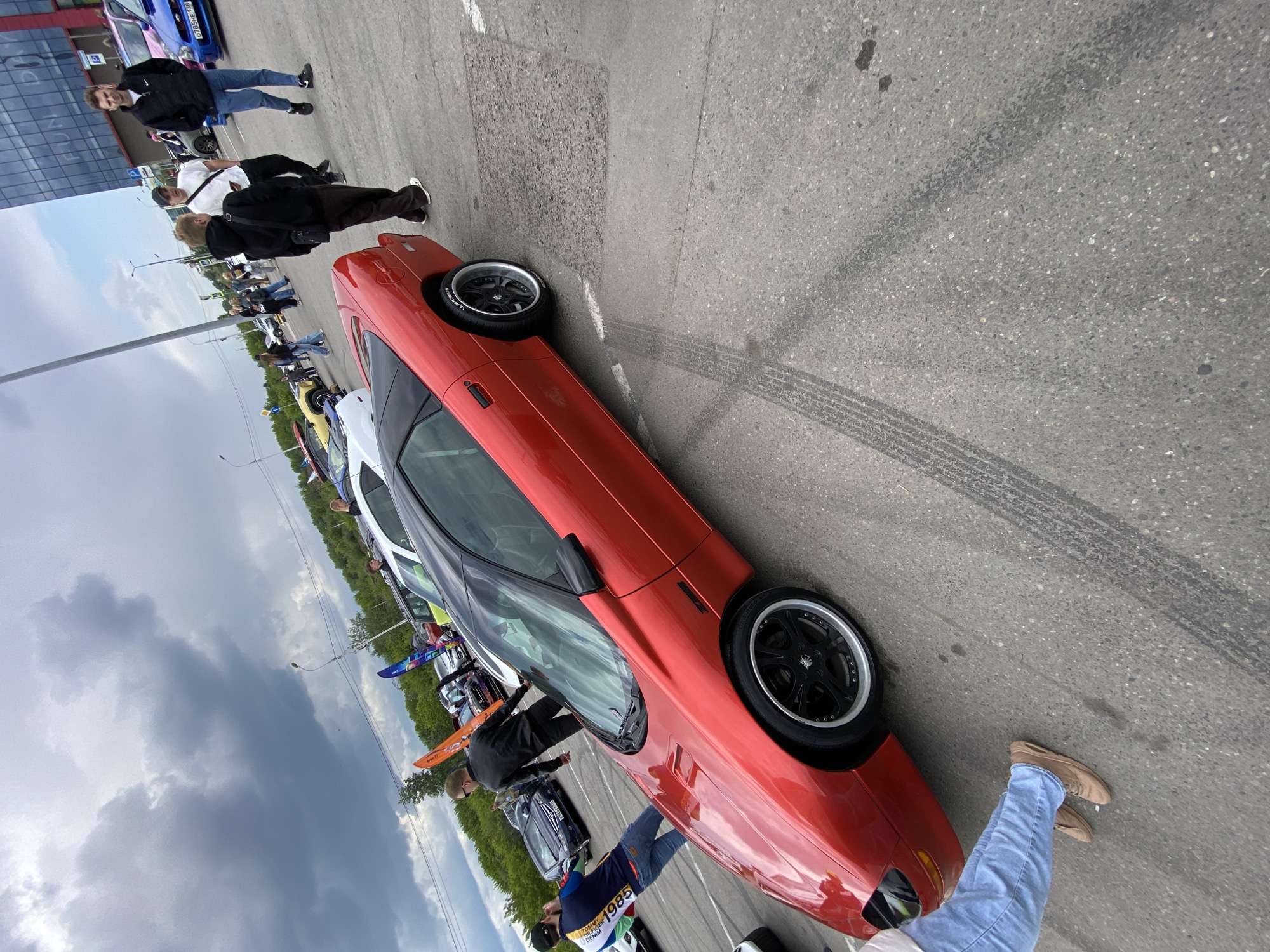 Outdoor car meet in Irkutsk draws custom builds and modified rides