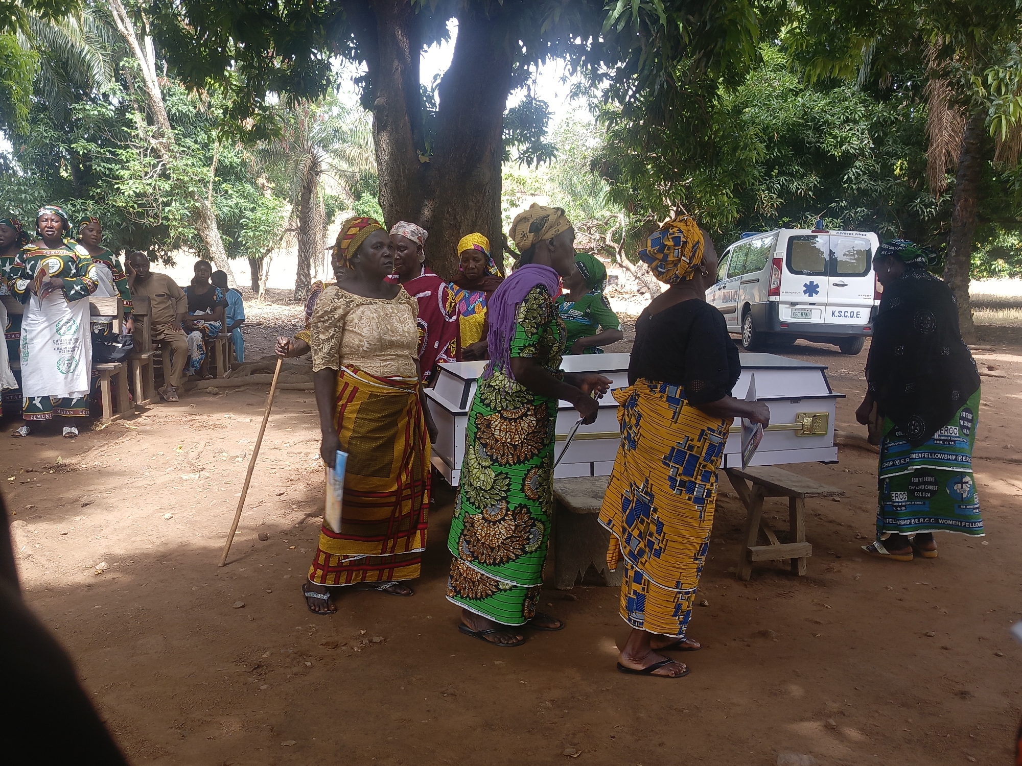 Funeral service held for elderly woman in Nigeria