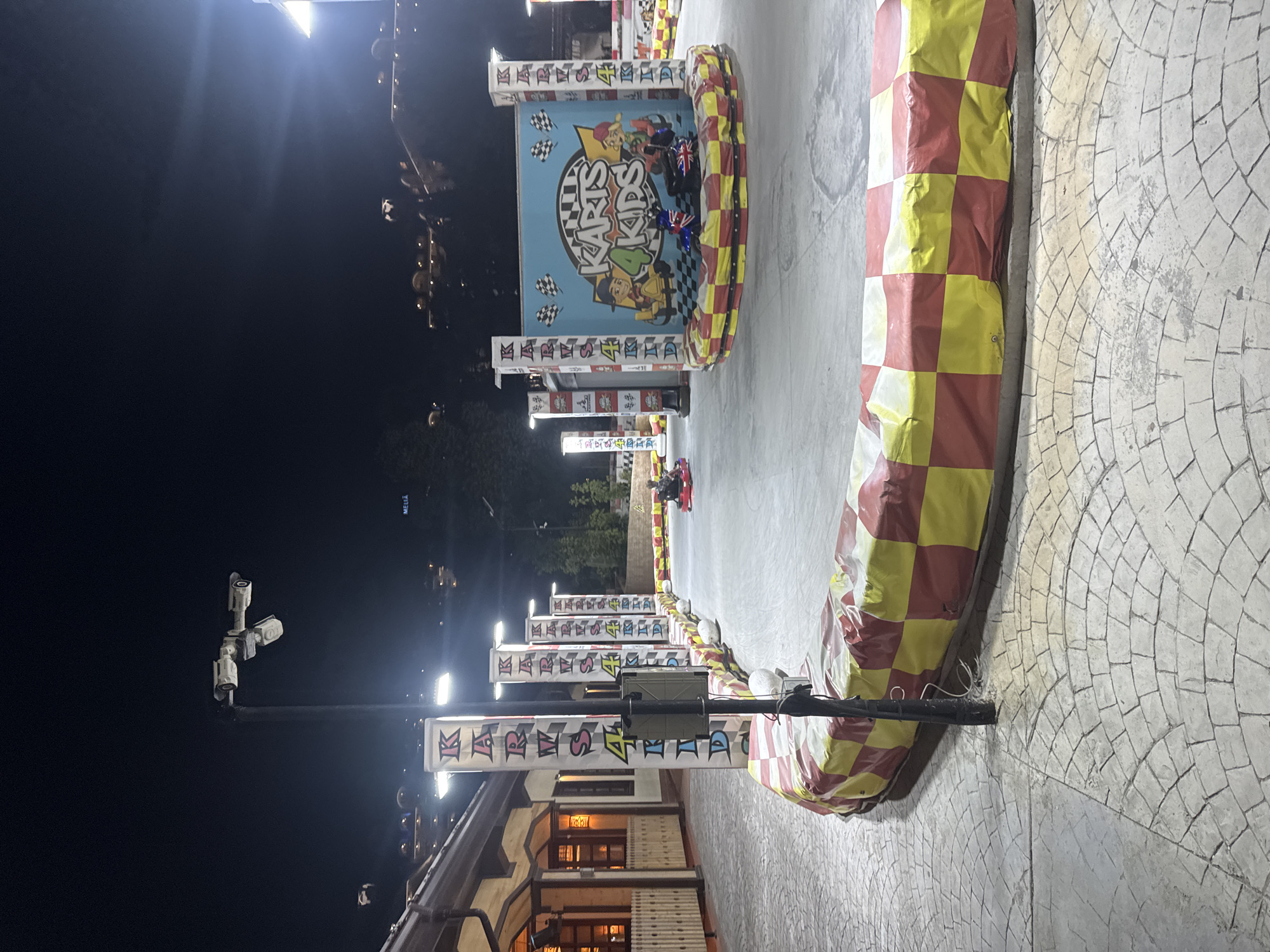 Varna's seafront promenade buzzing on a summer night