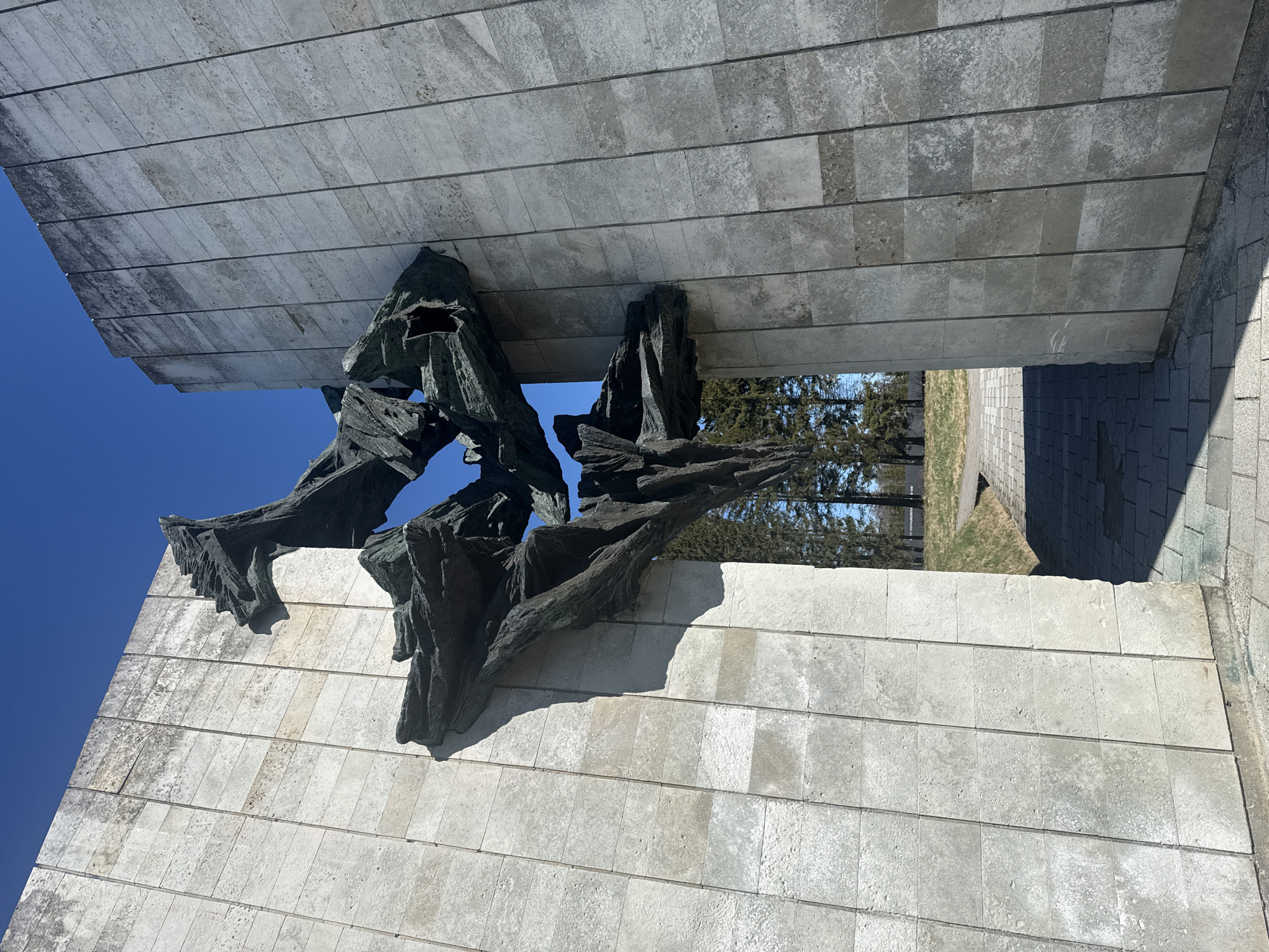 Spring morning monuments and waterfront documented in Tallinn