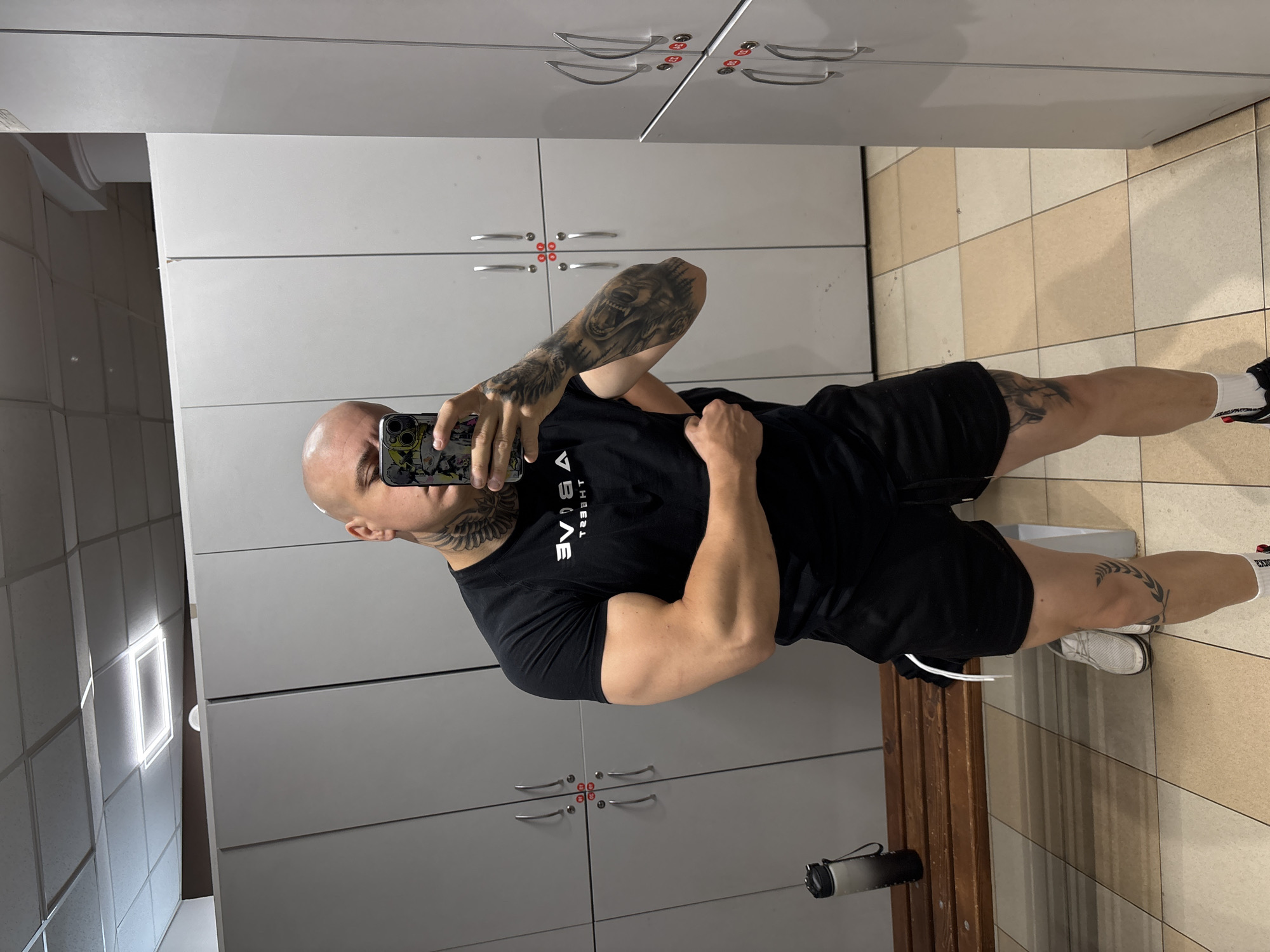 Gym session and sightseeing selfies around Pleven, Bulgaria