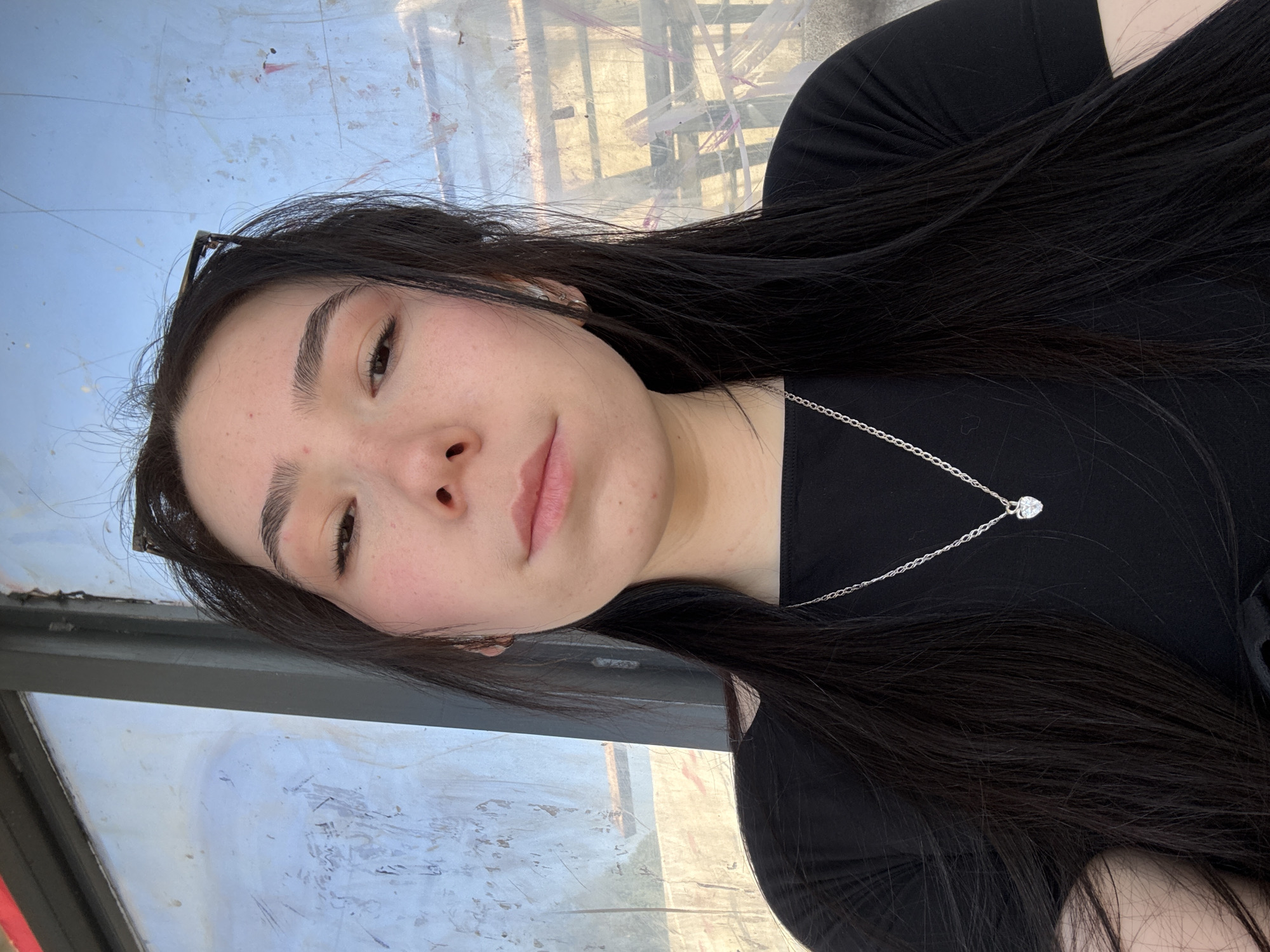 Woman spotted at early morning bus stop in Izhevsk