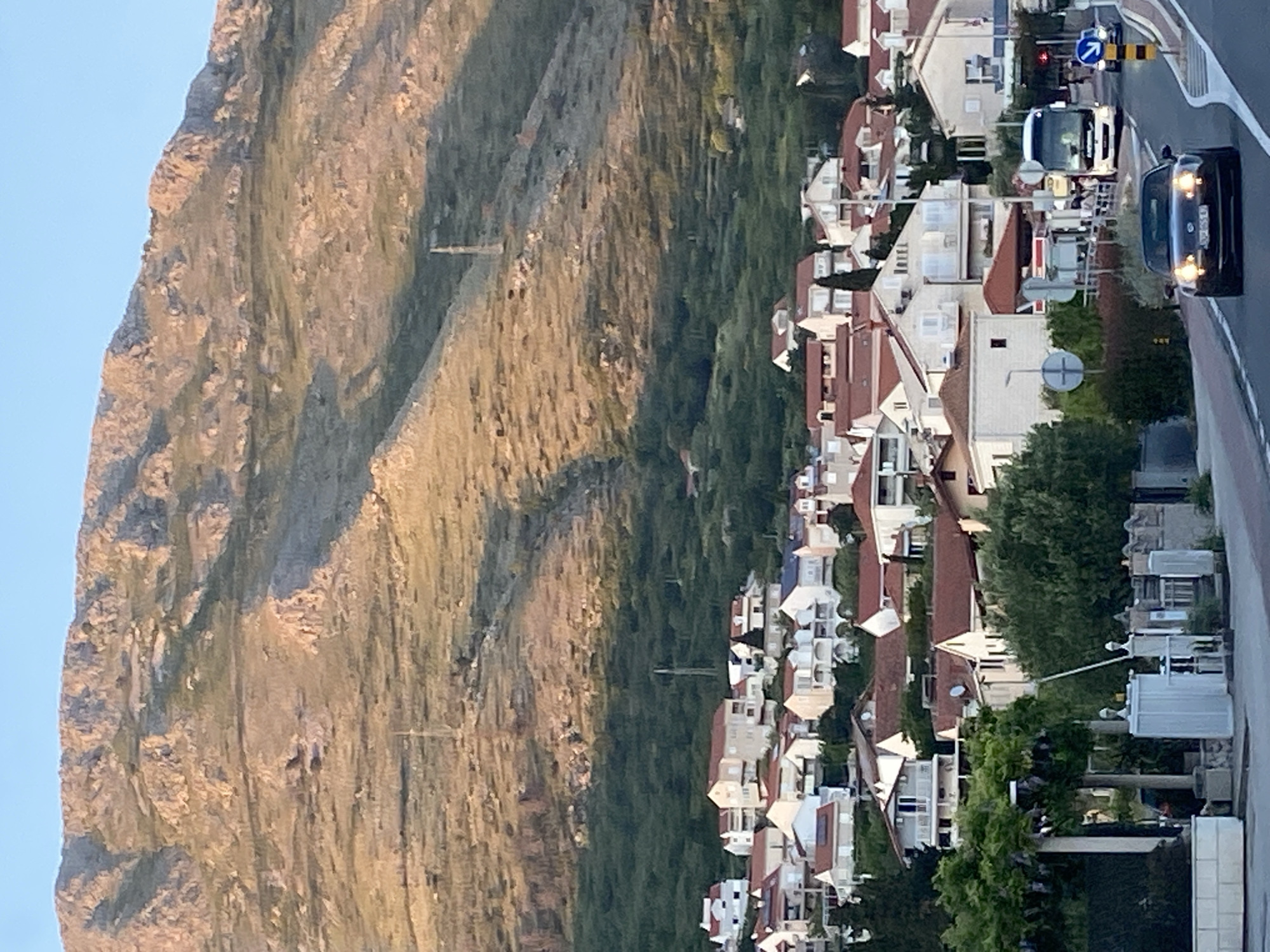 Vertical landscape view captured in Mlini, Croatia