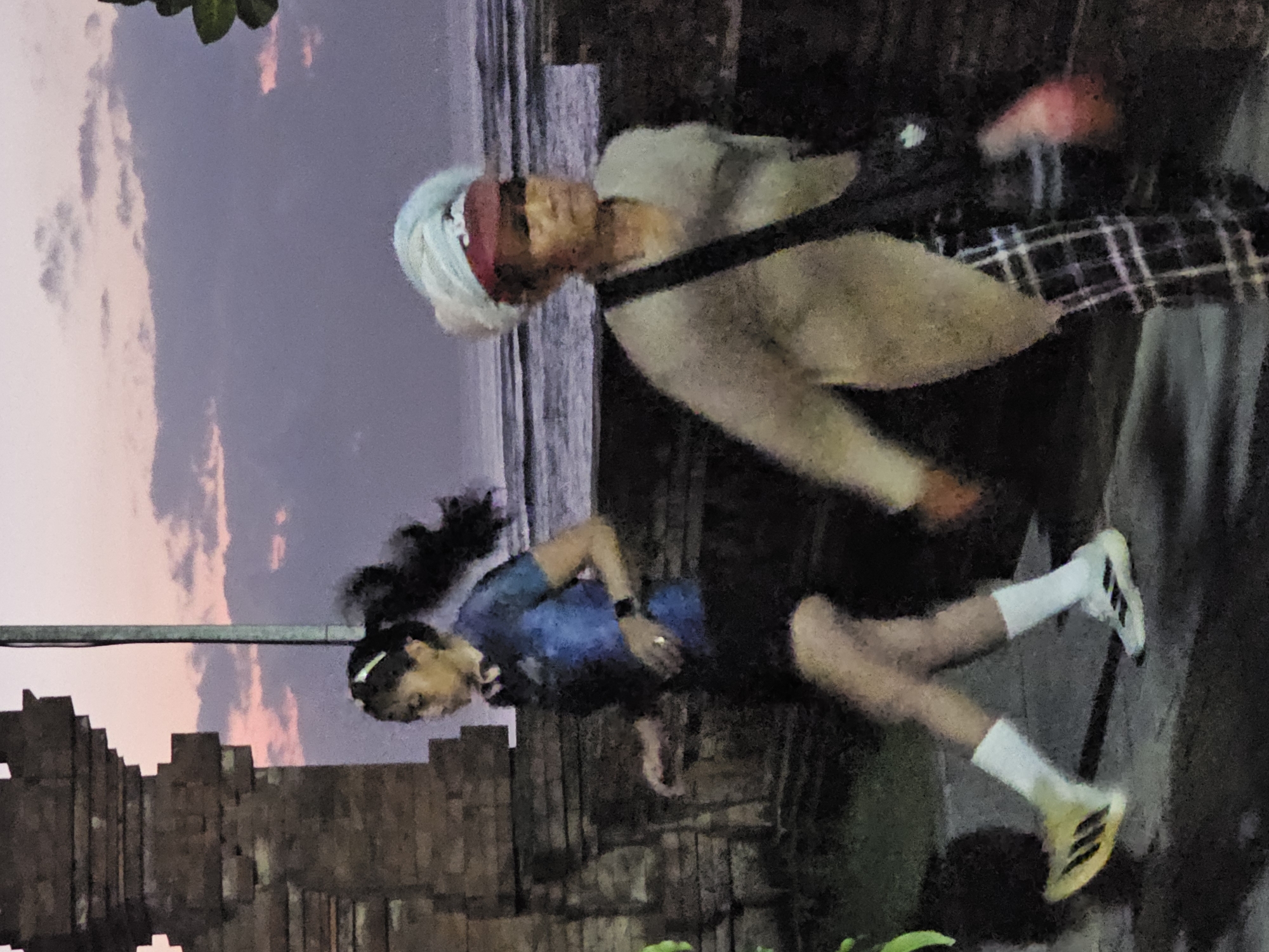 Evening beach life captured across Denpasar's Sanur area