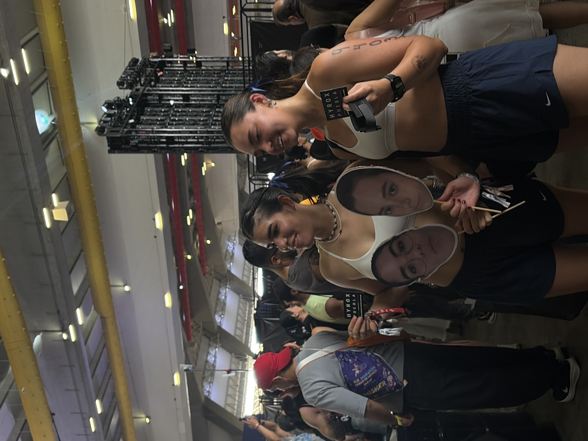 HYROX fitness competition draws crowds in Puebla arena