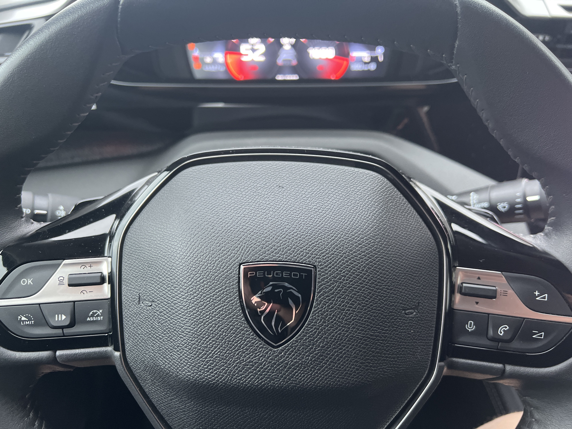 Car interior view captured in Lozen, Bulgaria