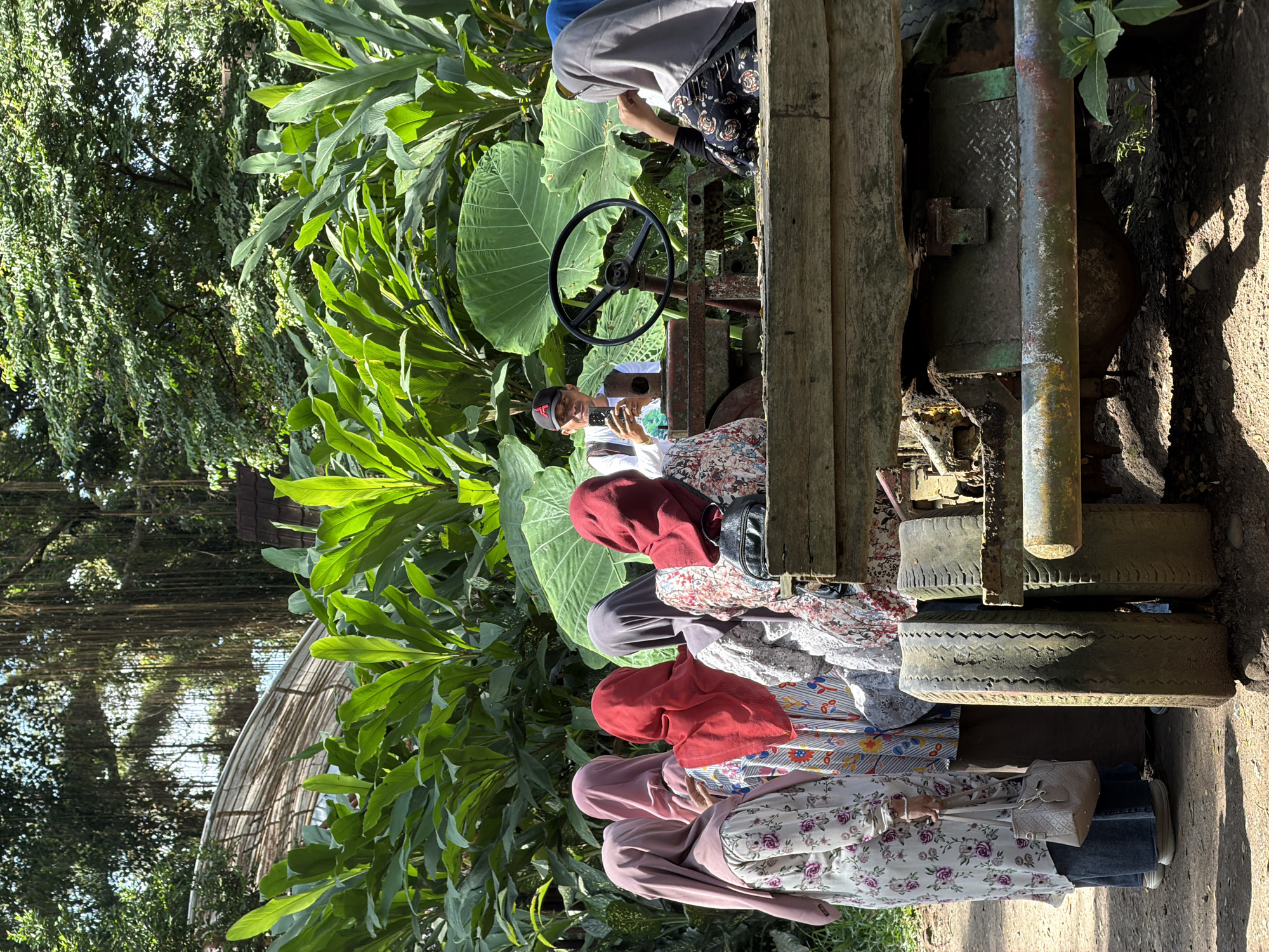 Exploring De Djawatan's ancient moss-draped forest in East Java