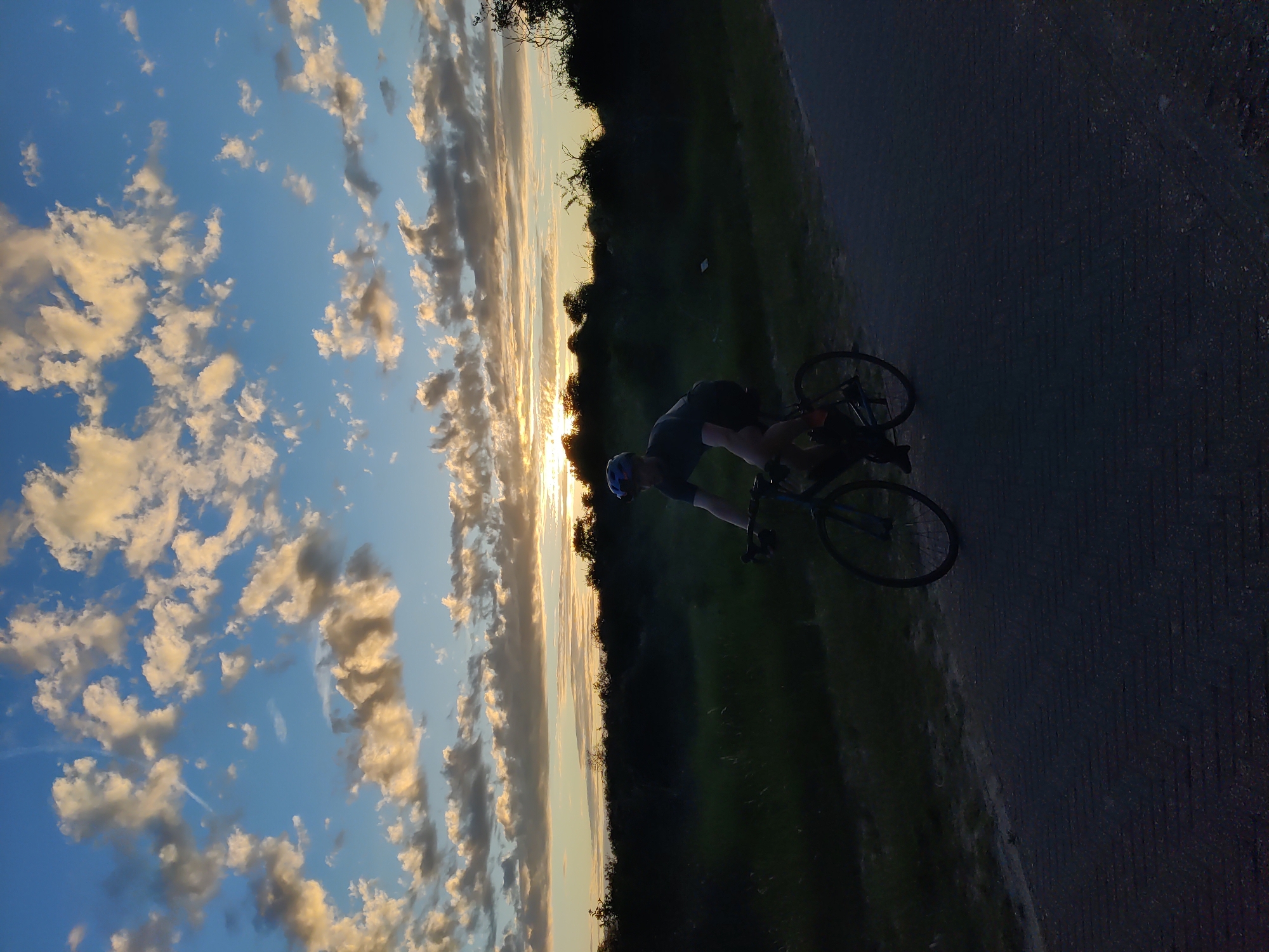 Sunset drone views and dune landscapes on The Hague's outskirts