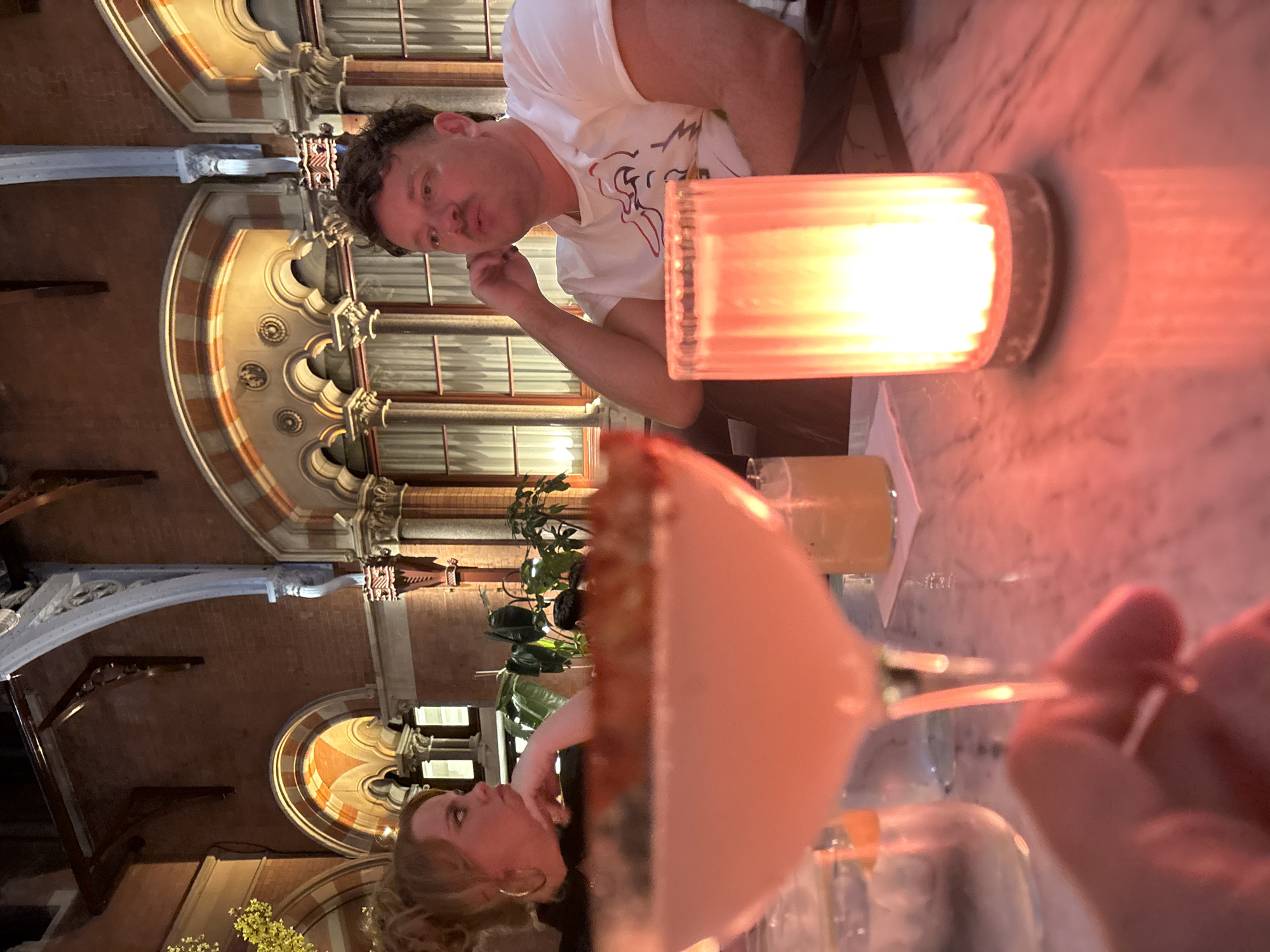 Diner documents meal experience at London Hawksmoor steakhouse