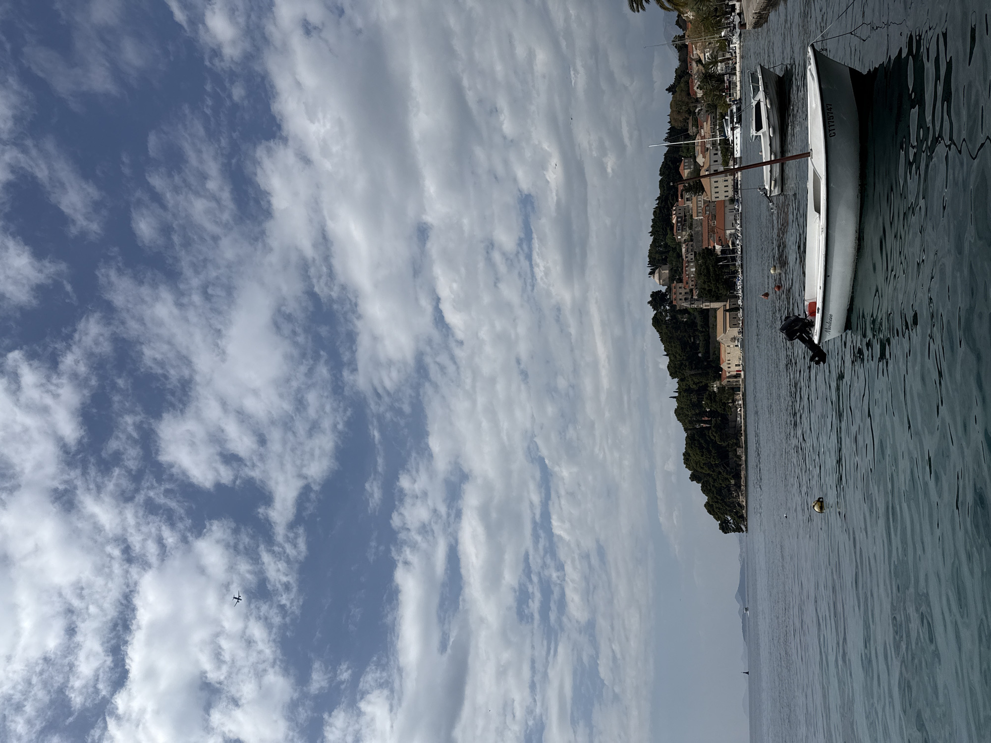 Quiet midday moments captured in Croatian coastal town Cavtat