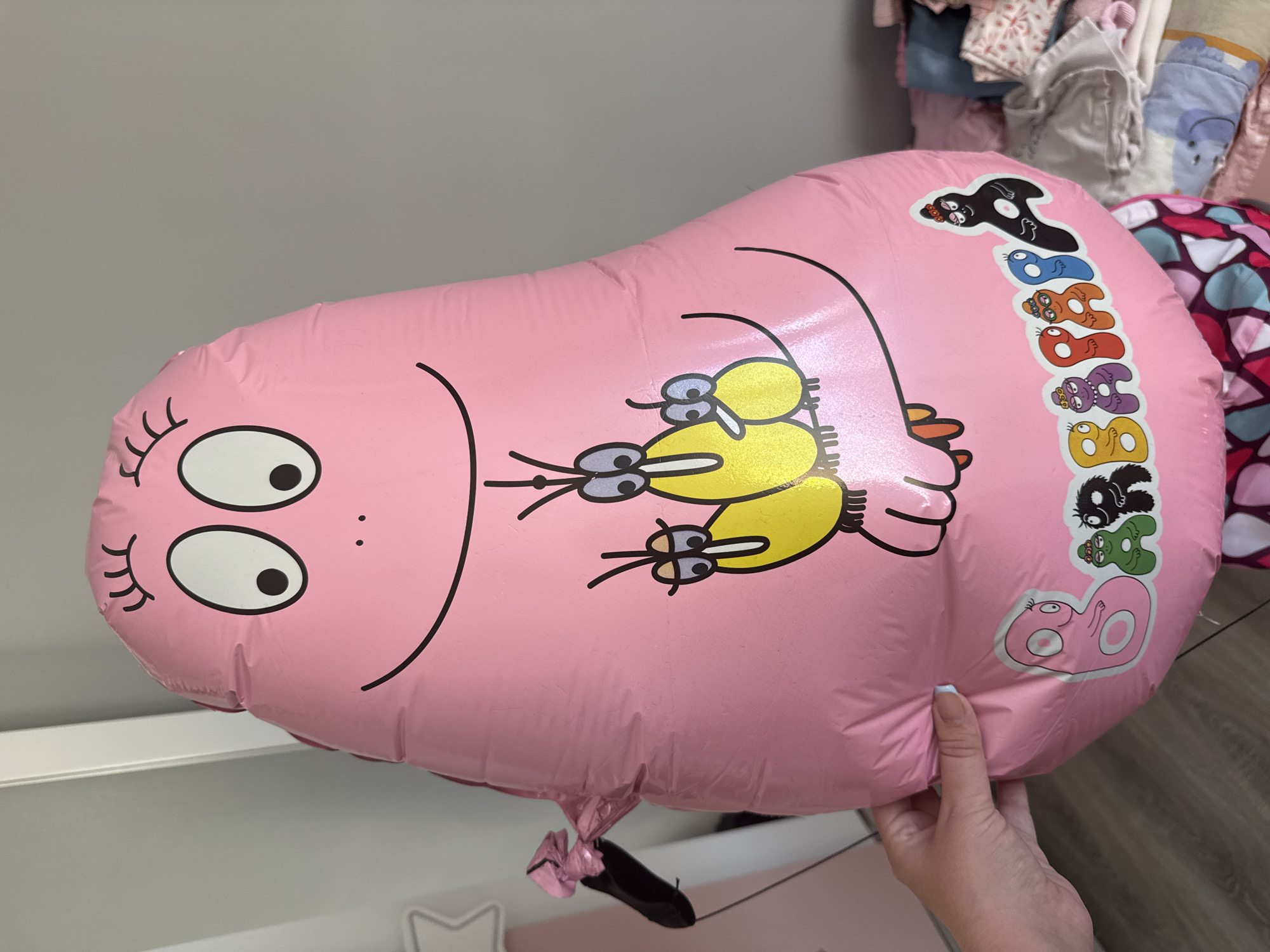 Childhood play collection in Burgas with toys and balloons