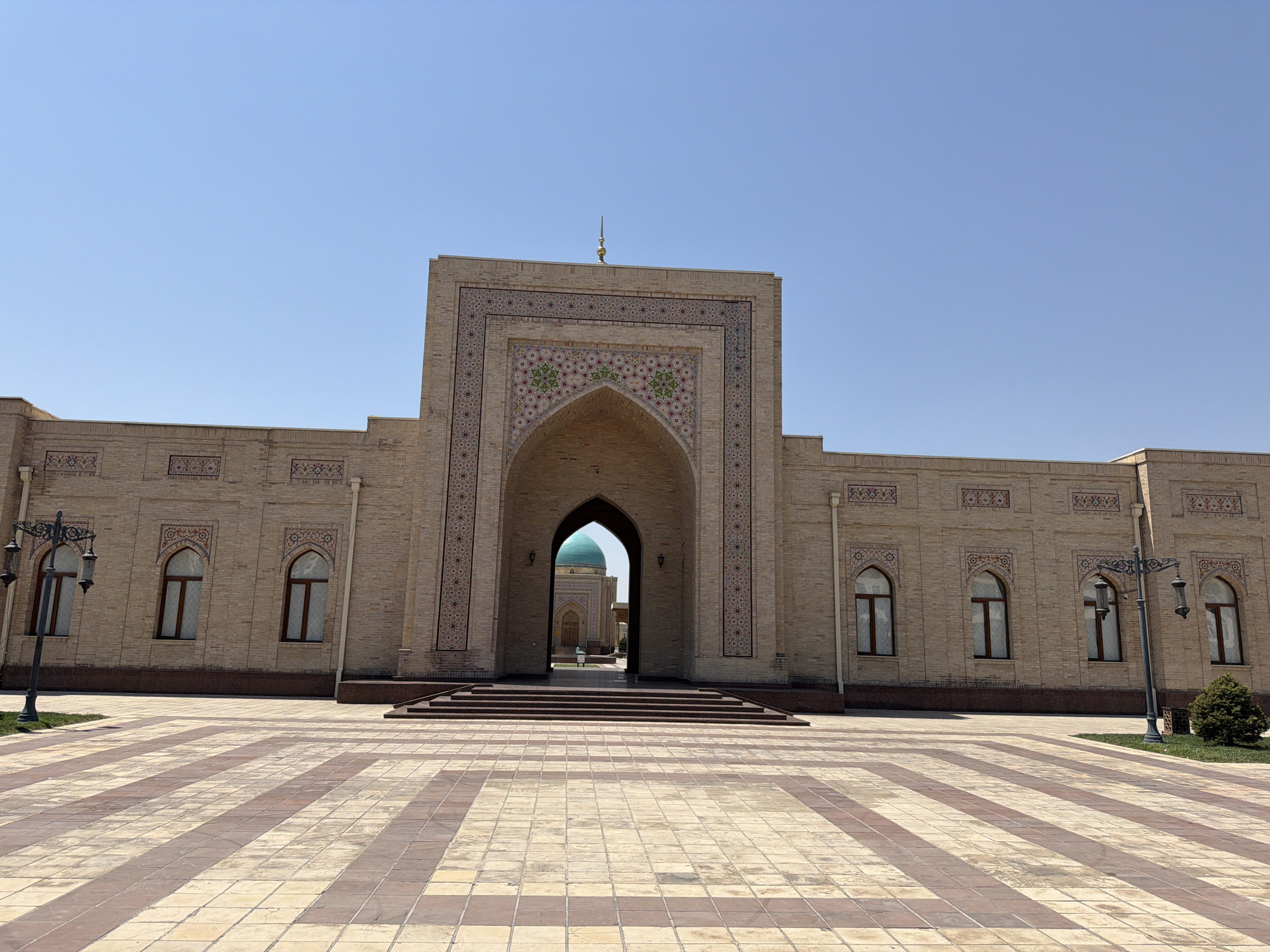 Morning visit to Tashkent's Hazrati Imam Complex inside and out