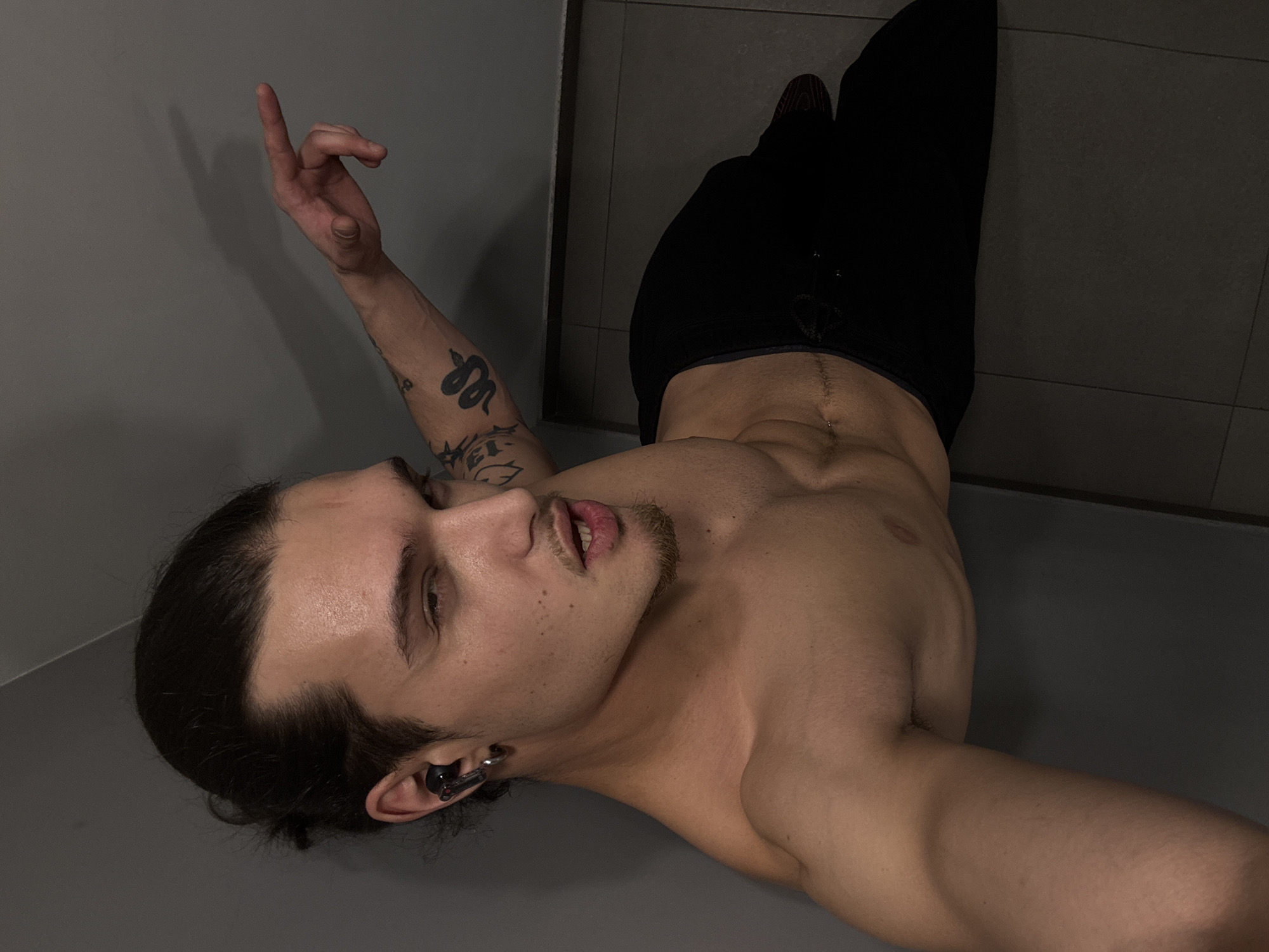 Man Takes Bathroom Selfie in Sofia