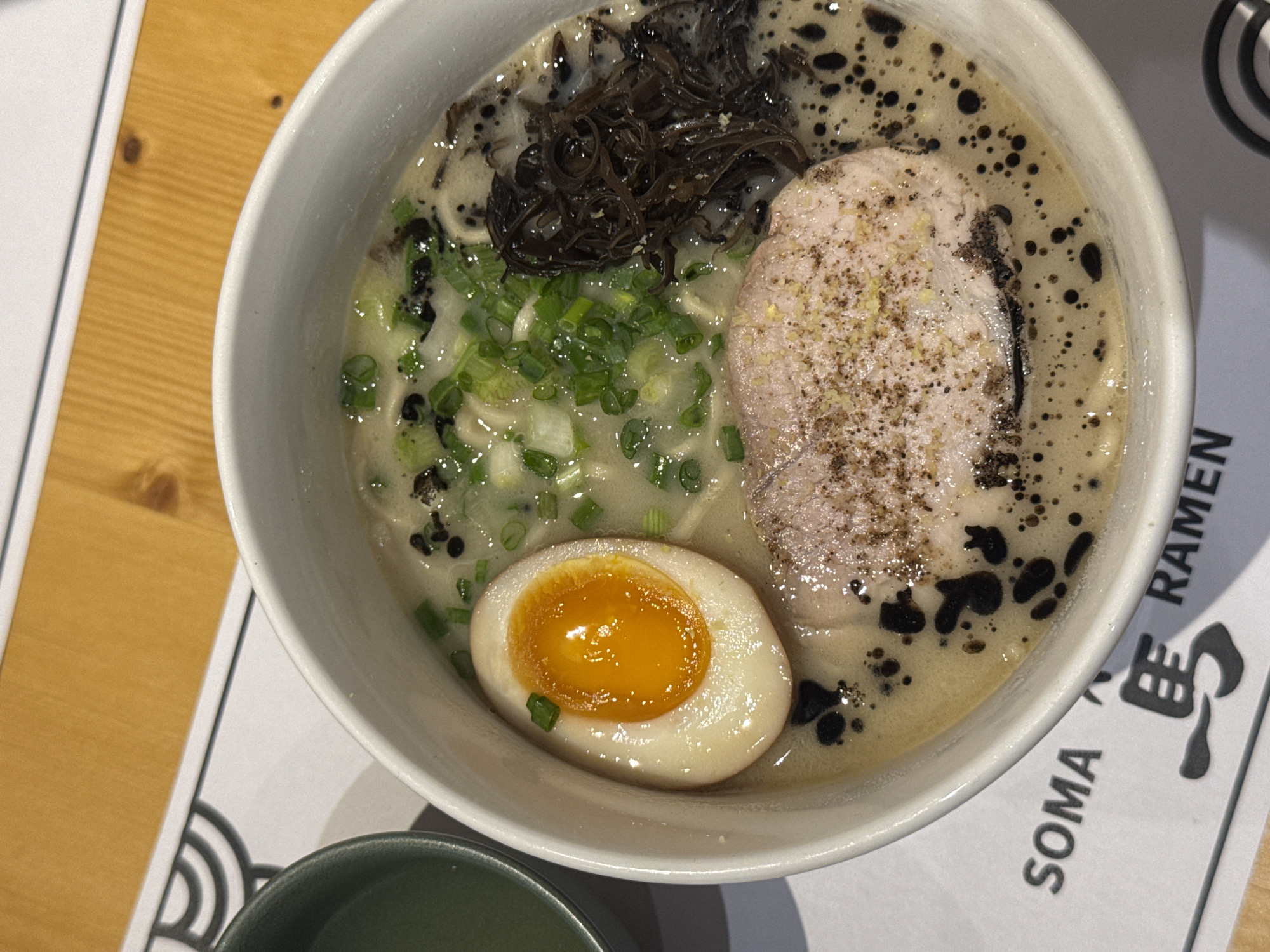 Diners document lunch experience at SOMA Ramen in Tbilisi