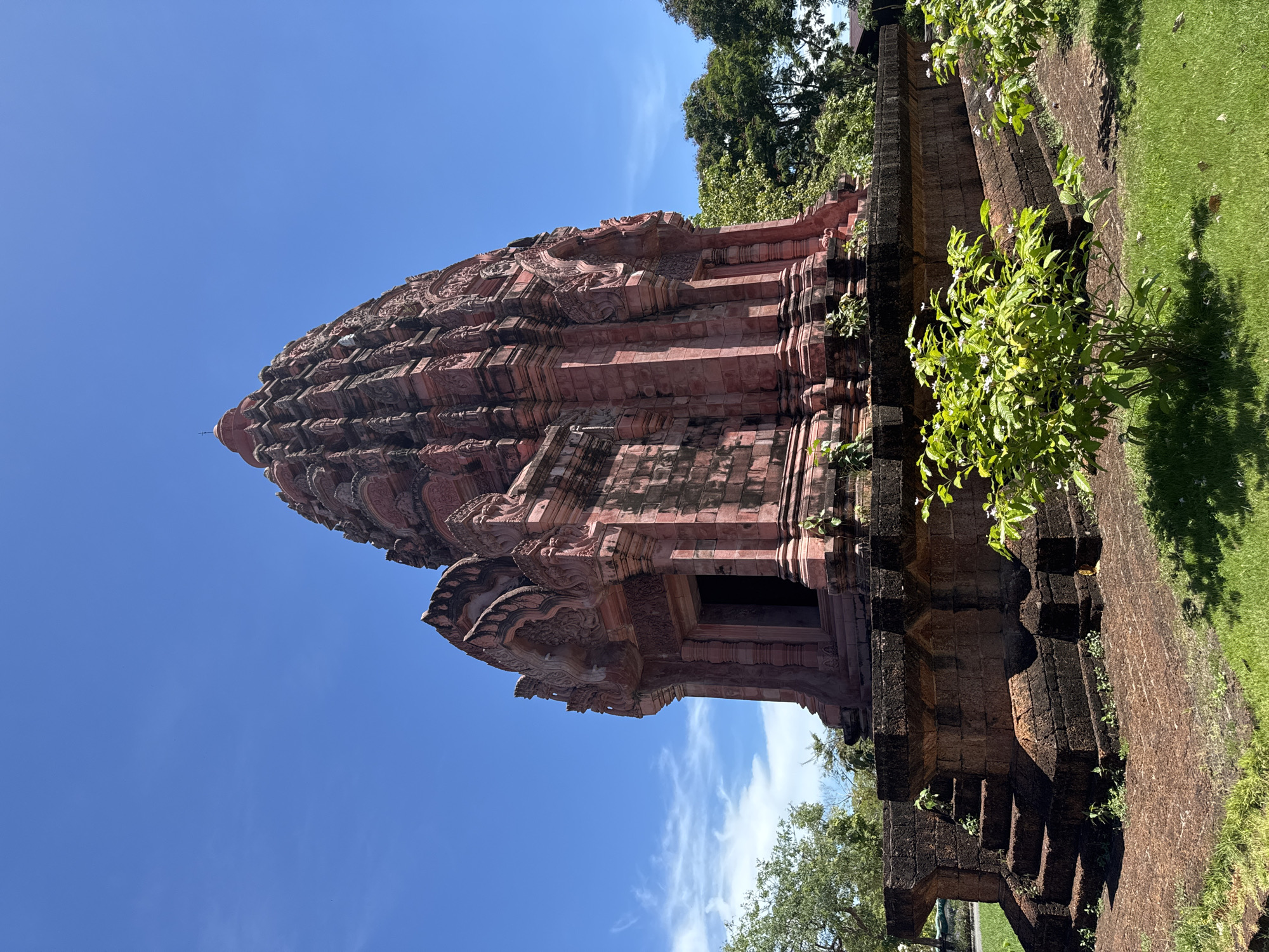 Ancient temples photographed in Thailand's Phraek Sa district